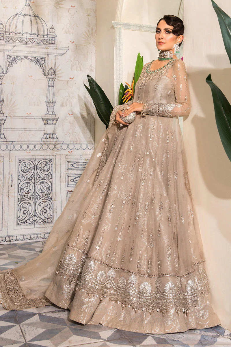 Unstitched MBROIDERED - Nude Pink (BD-2406) - Image 4