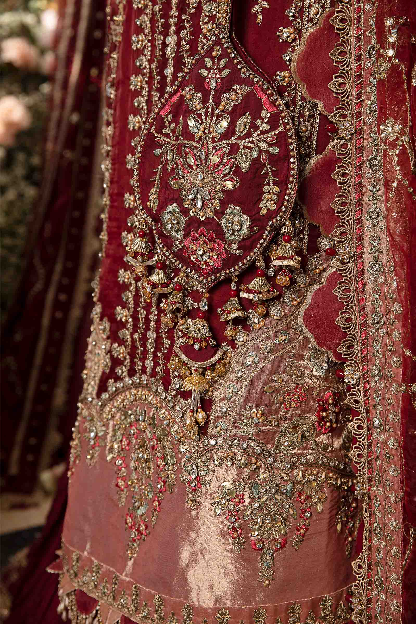 3 Piece Unstitched Embroidered Suit | BD-2807 - Image 12