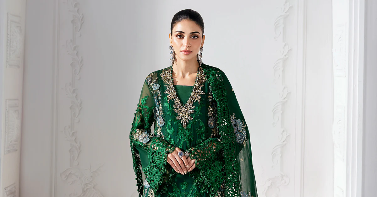 3 Piece Unstitched Embroidered Chiffon Suit | BD-3008 - Image 20