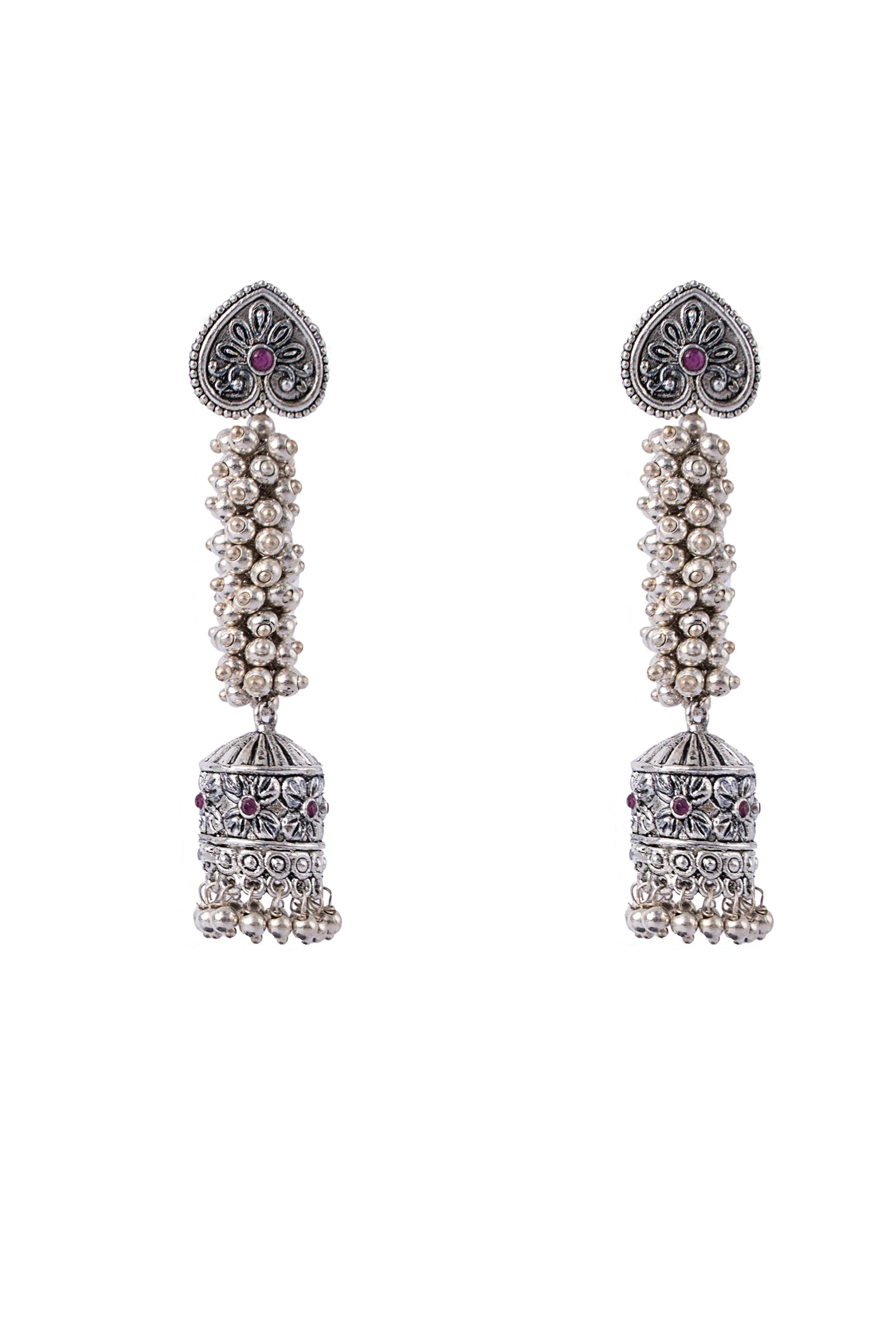 Betel Petal Jhumka - Image 2