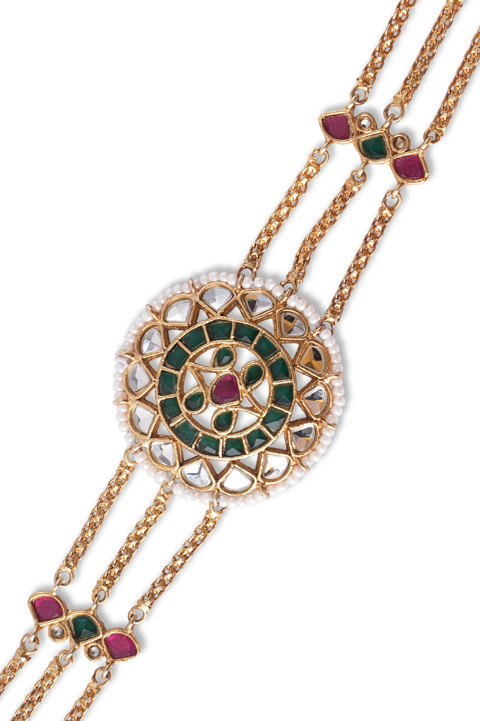 Classic Kundan Bracelet - Image 5