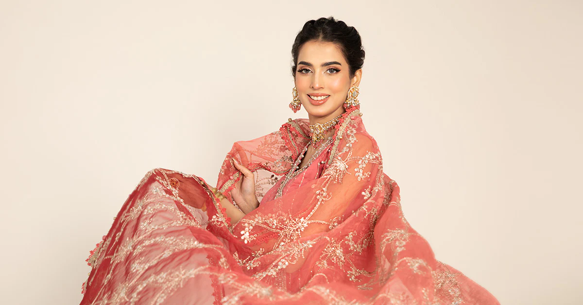 Unstitched Embroidered Cotton Satin Suit | CST-809 - Image 13
