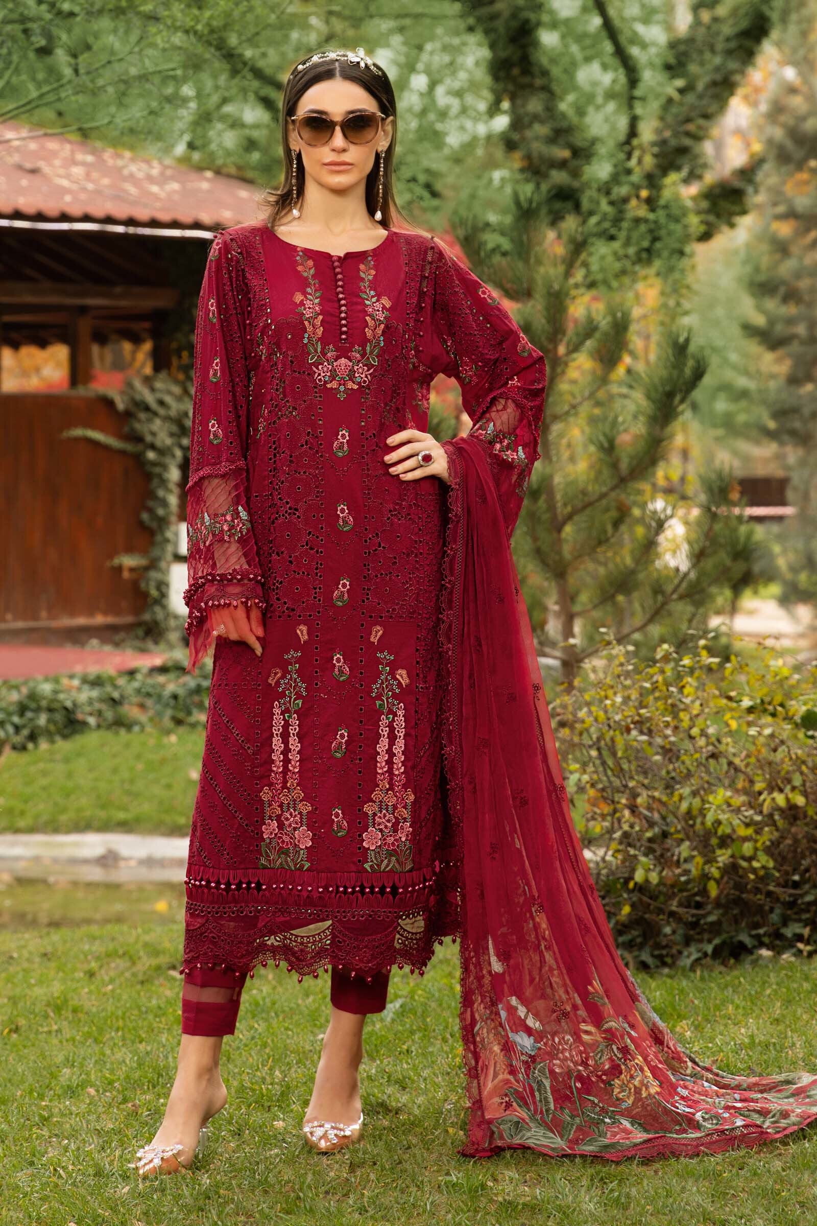 Unstitched Lawn | D-2309-A - Image 5