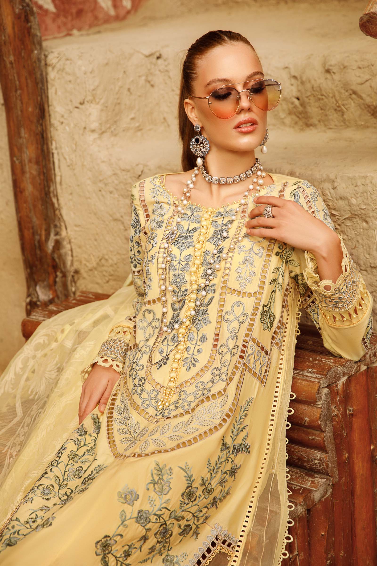Unstitched Lawn | D-2312-A - Image 2