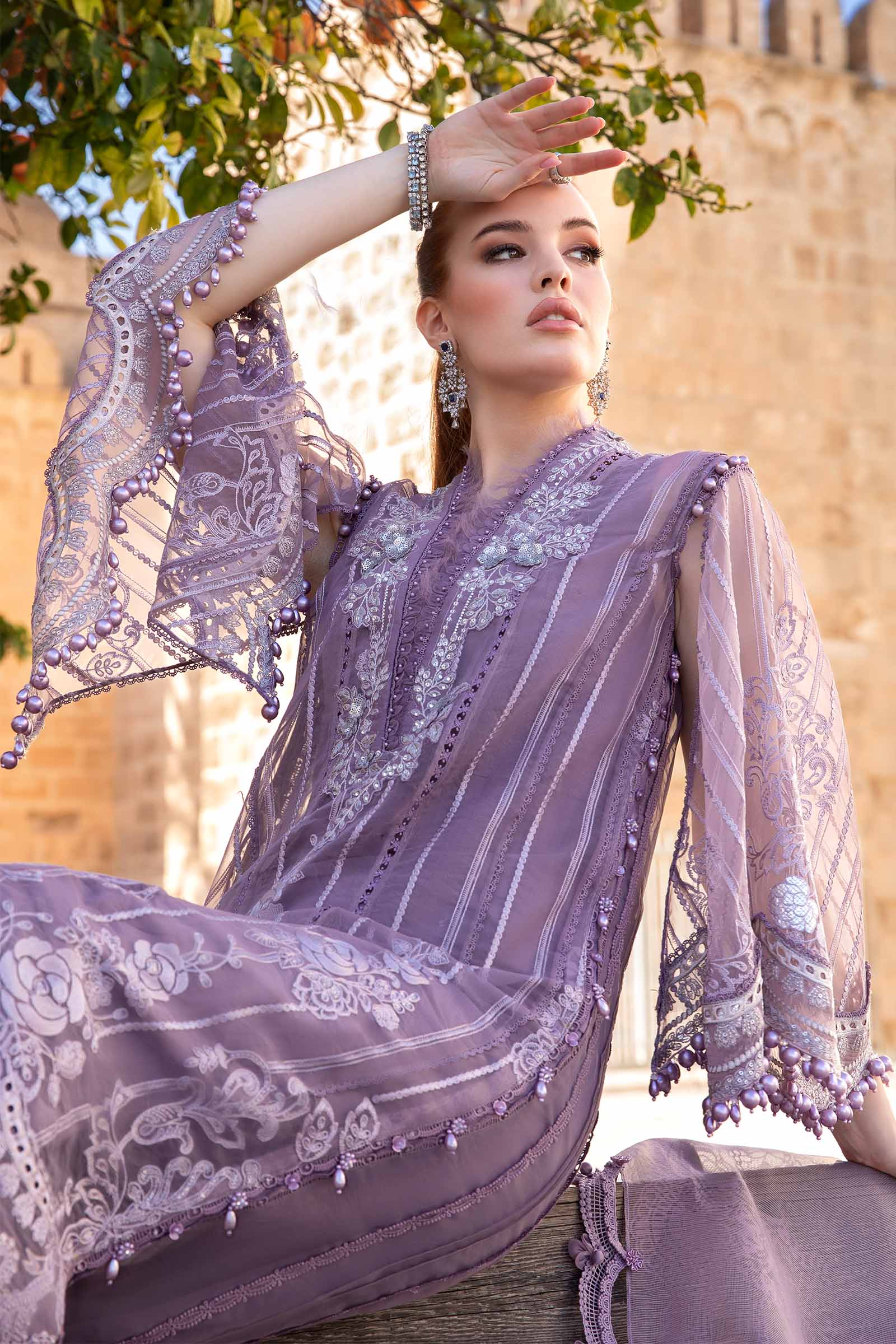 Unstitched Lawn | D-2401-A - Image 4