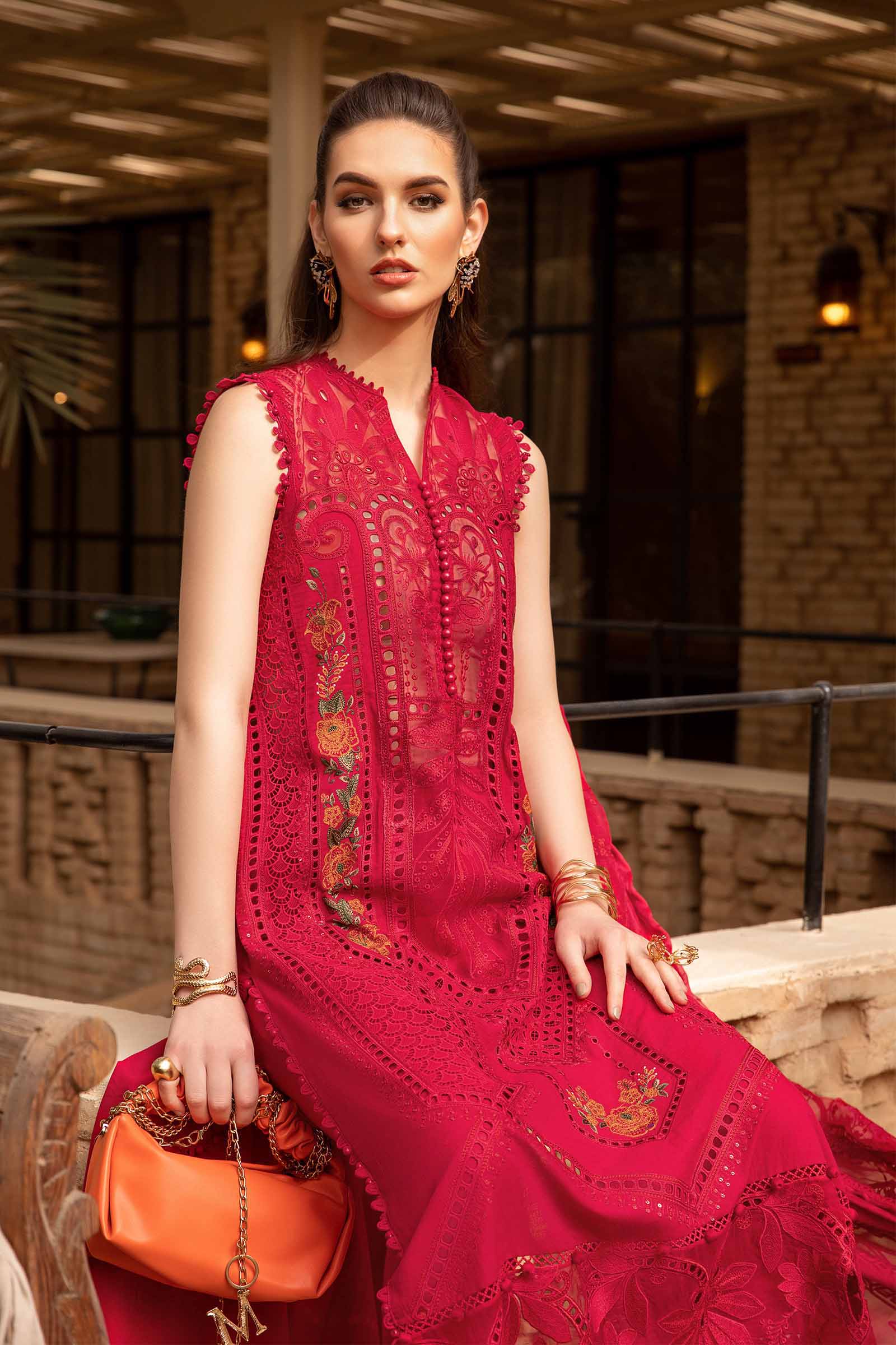 Unstitched Lawn | D-2404-A - Image 4