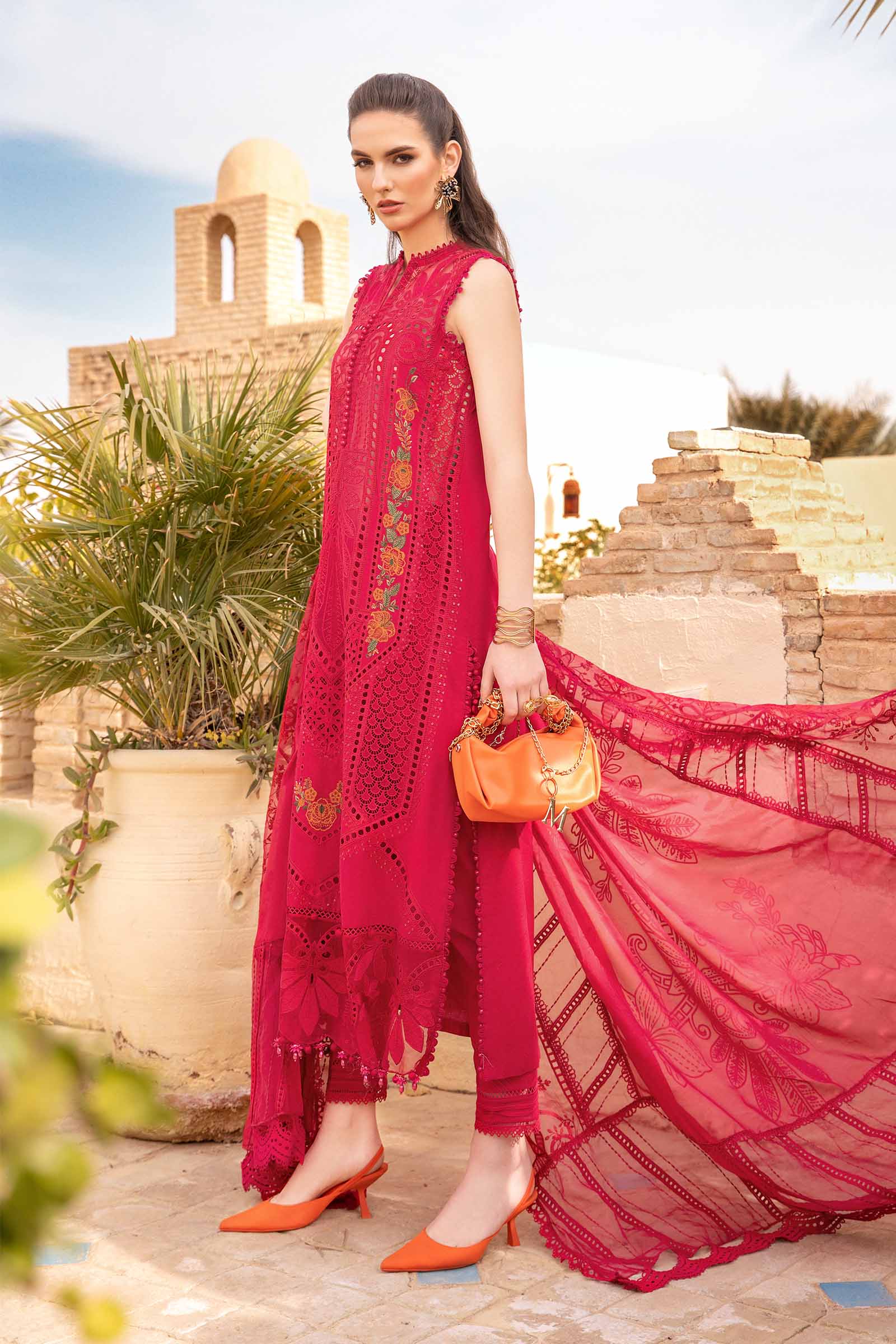Unstitched Lawn | D-2404-A - Image 6