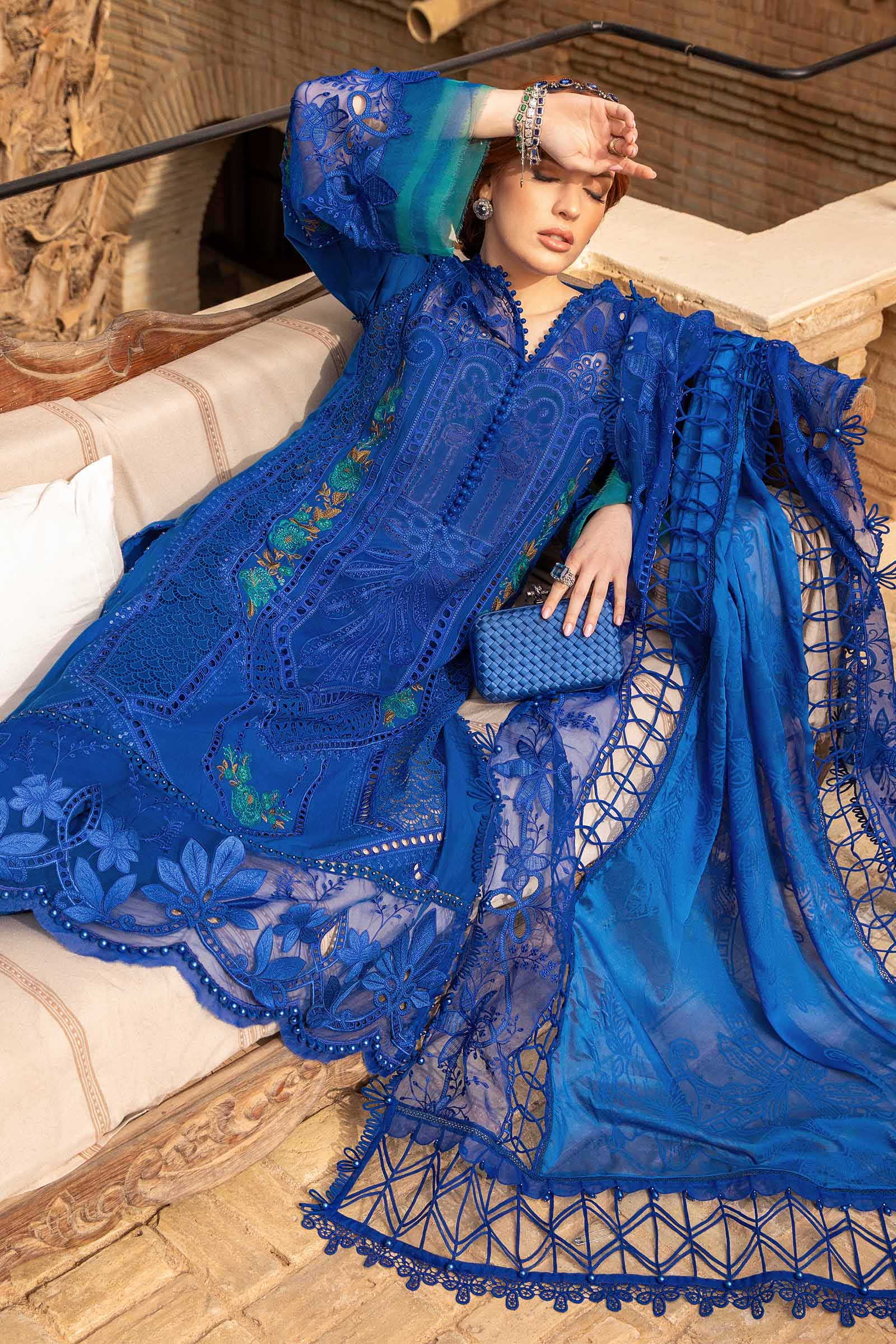 Unstitched Lawn | D-2404-B - Image 3
