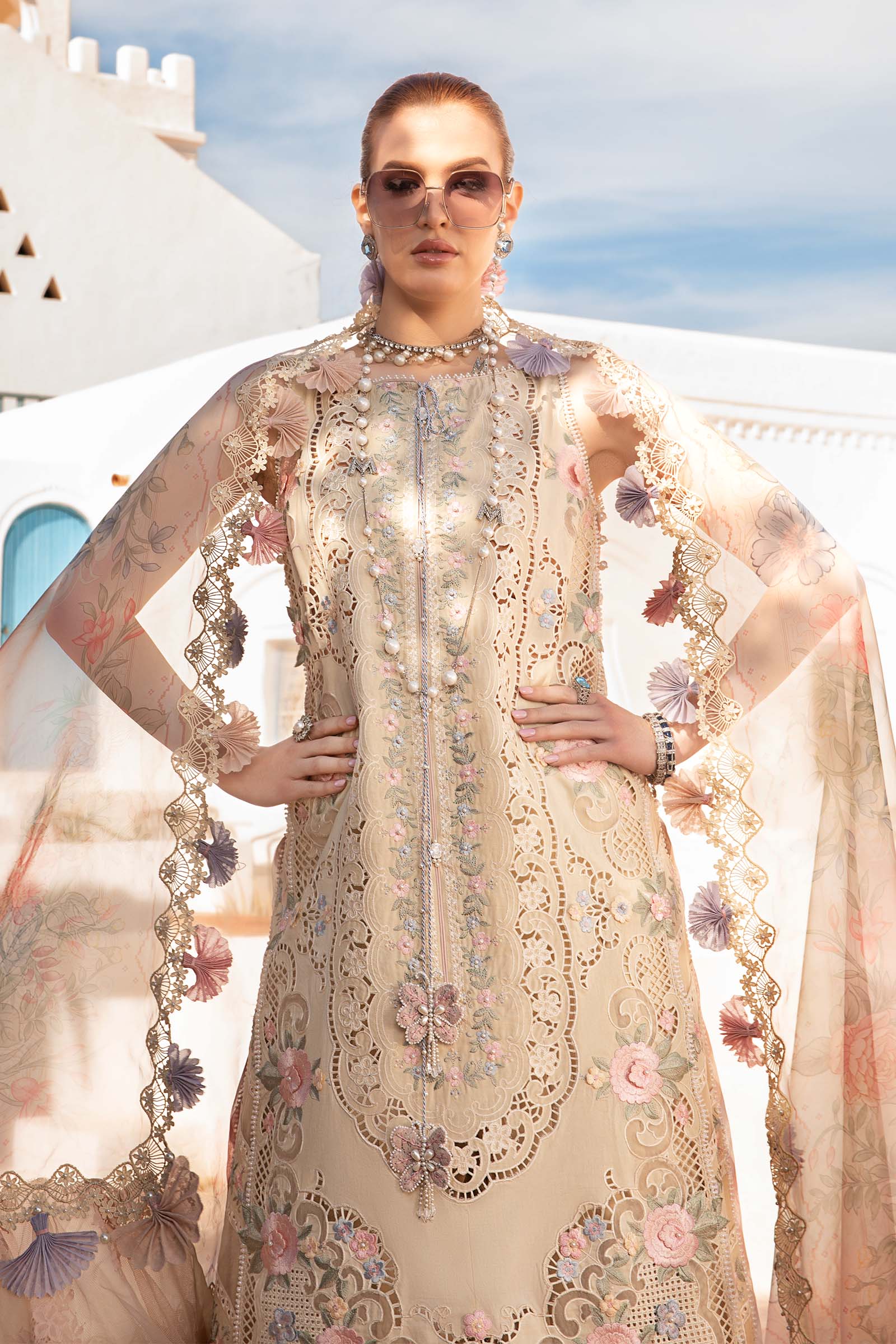 Unstitched Lawn | D-2406-B - Image 2