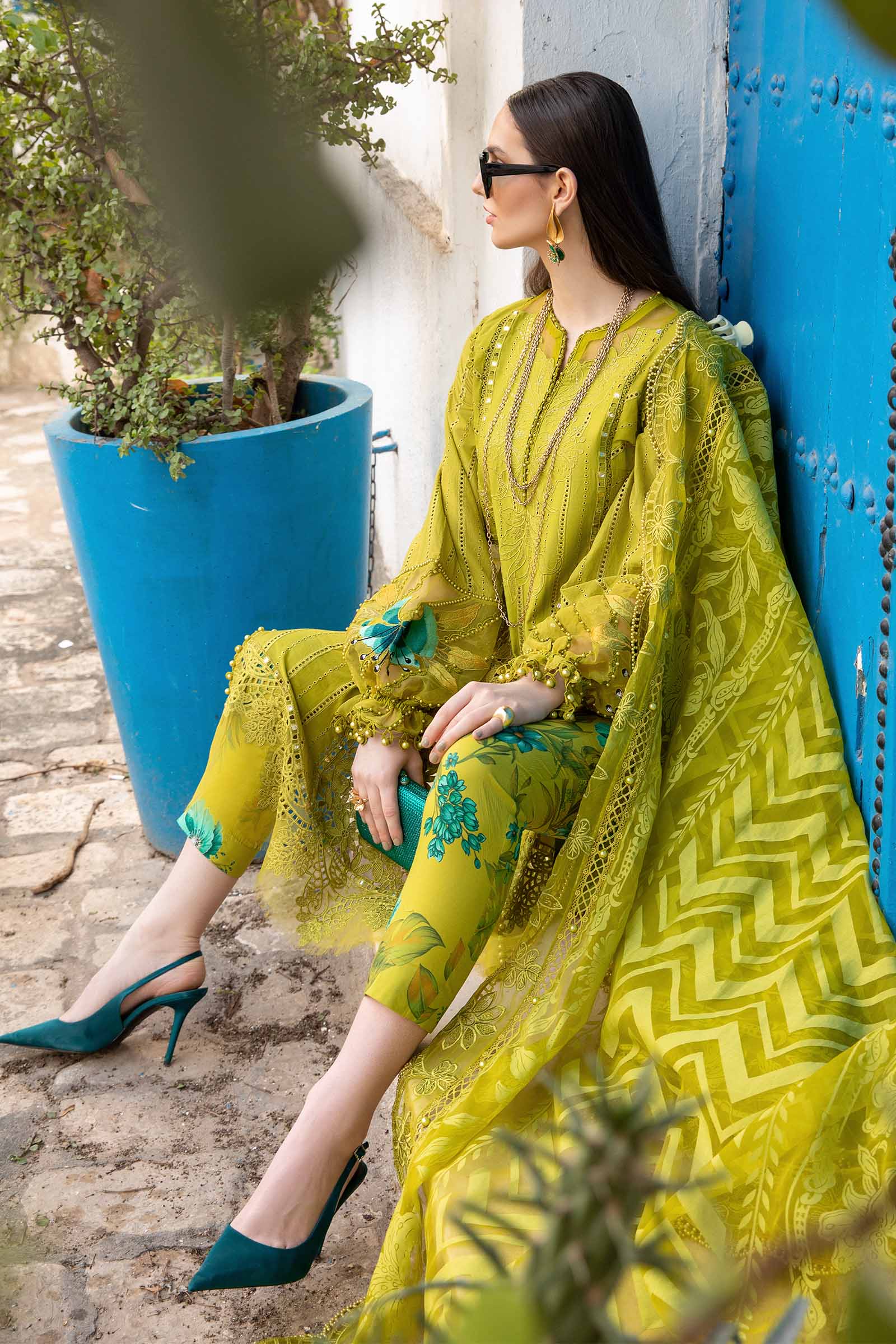 Unstitched Lawn | D-2408-A - Image 4