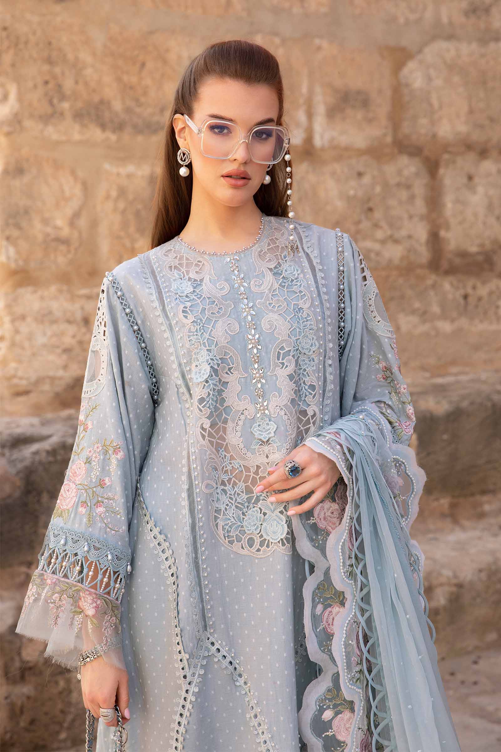 Unstitched Lawn | D-2410-B - Image 2