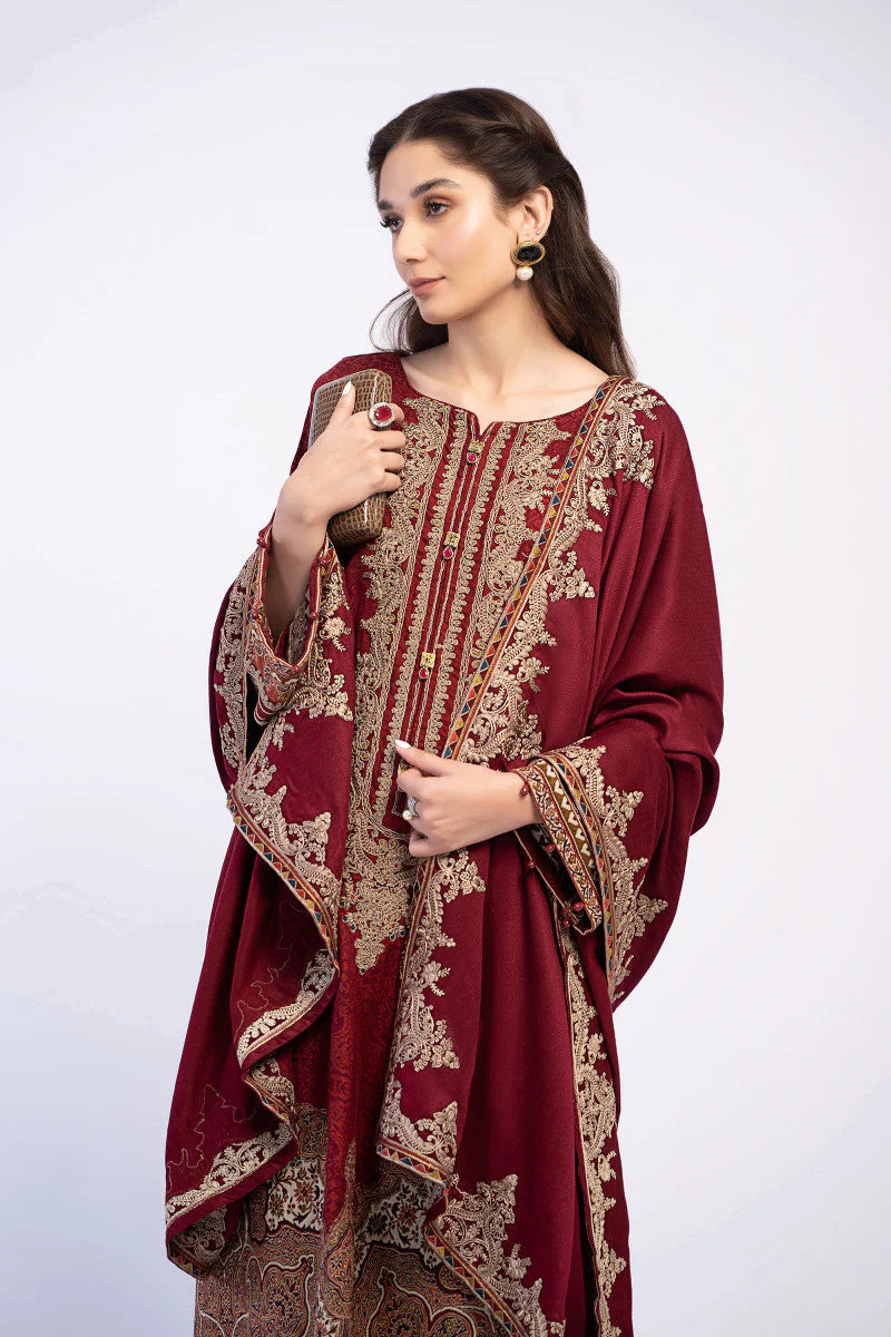 Suit Maroon DLS-1008 - Image 3