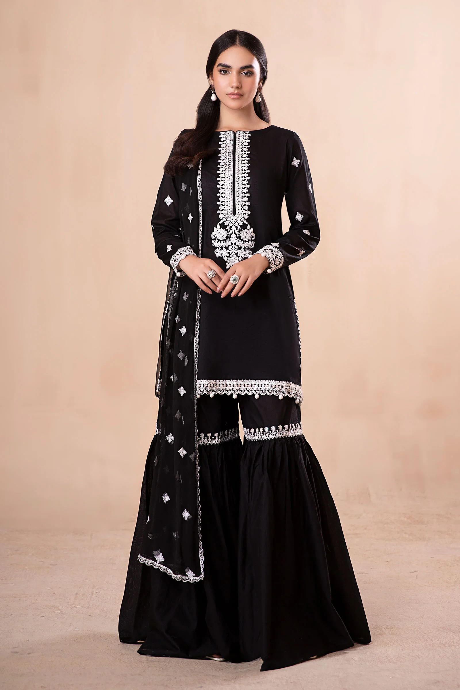 3 Piece Embroidered Lawn Suit