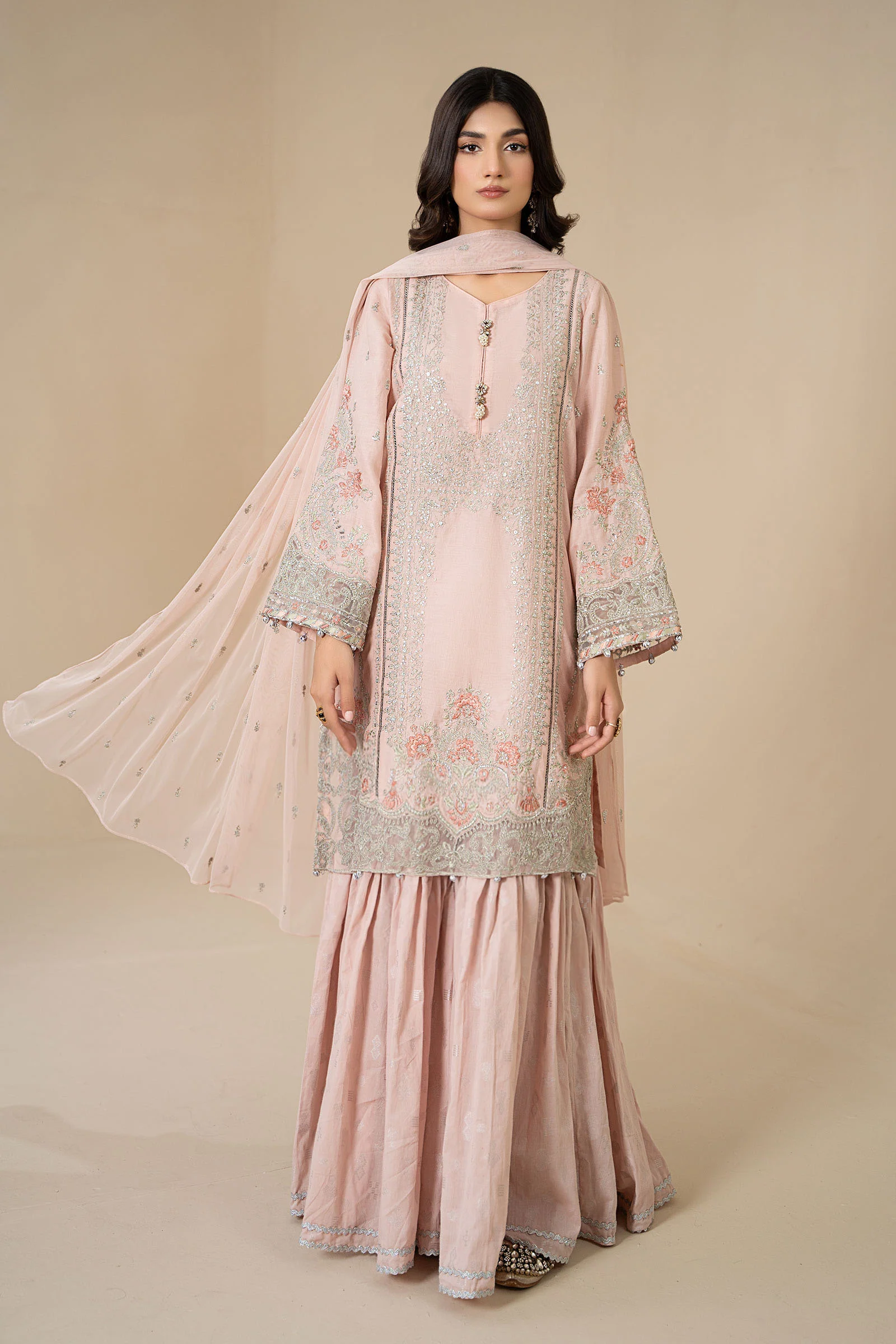 3 Piece Embroidered Lawn Suit