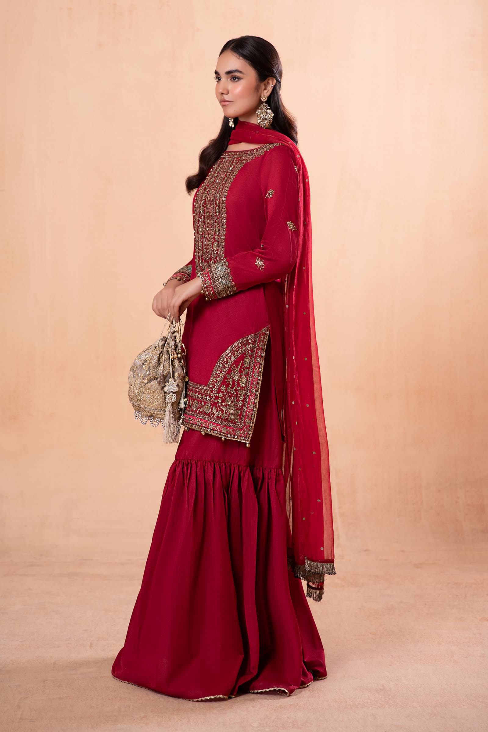 3 Piece Dyed Lawn Suit - Image 6