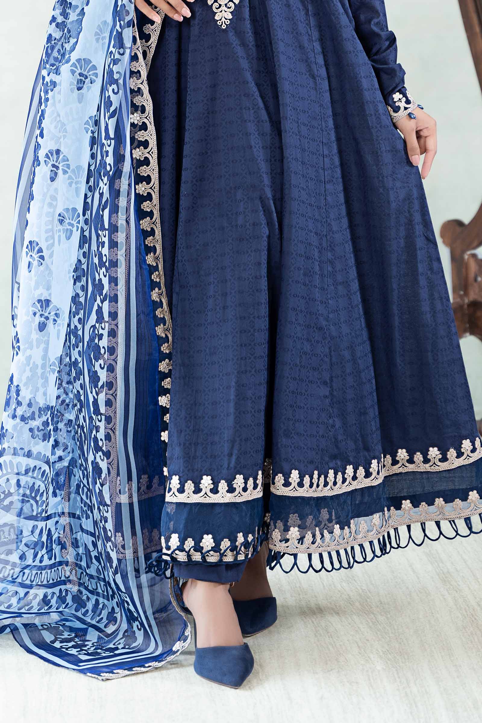 3 Piece Dyed Jacquard Lawn Suit - Image 6