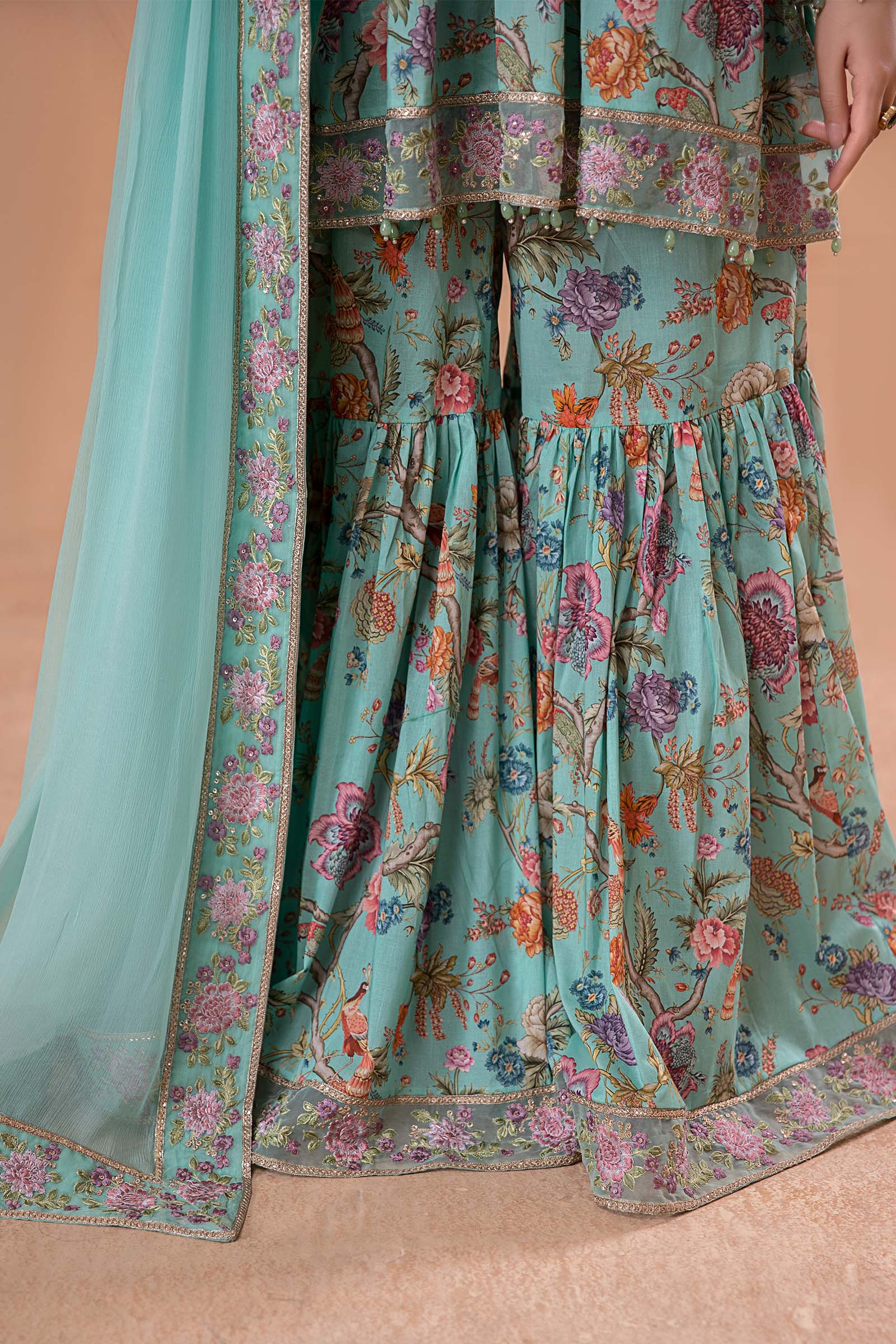 3 Piece Printed Lawn Suit - Image 3