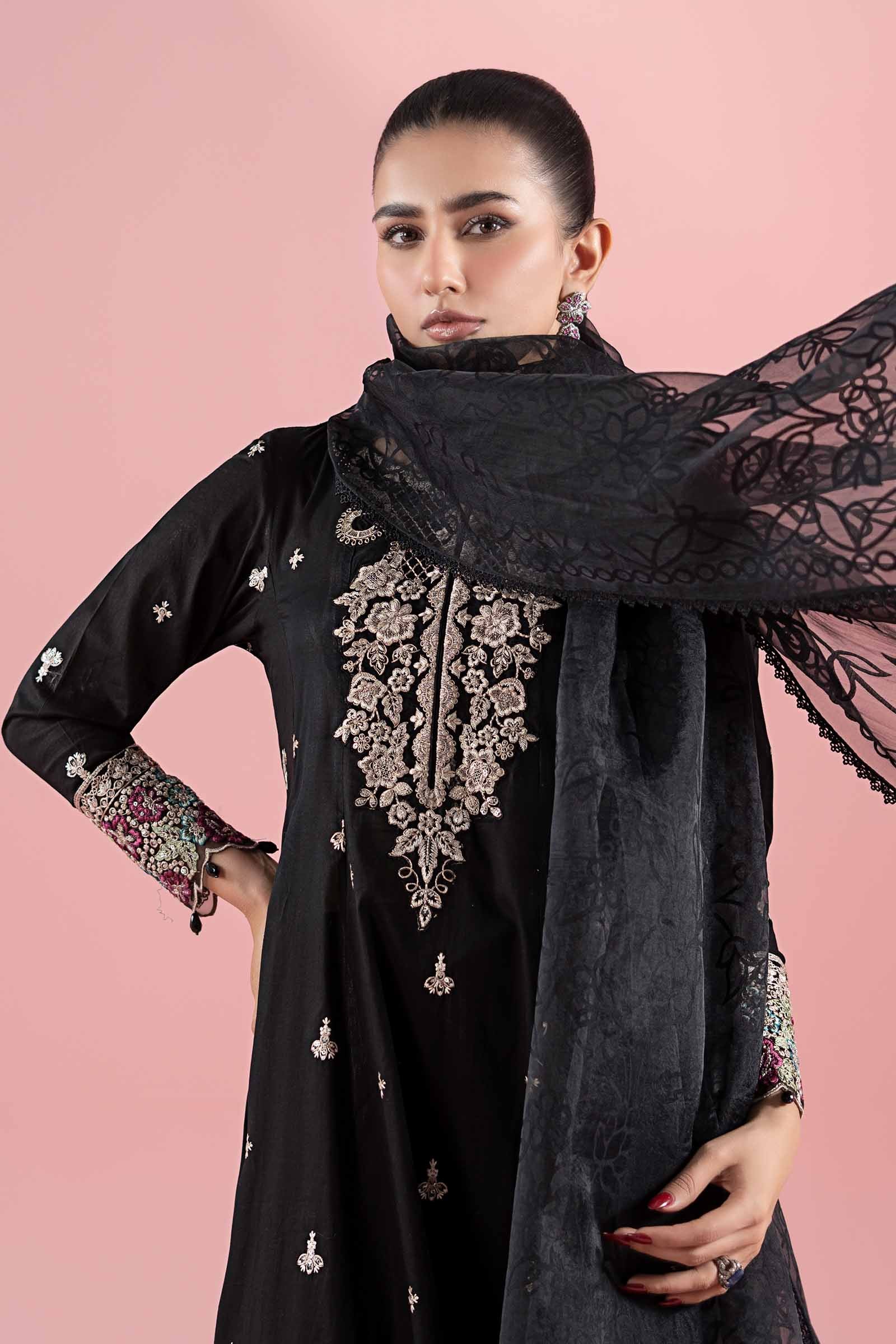 3 Piece Embroidered Lawn Suit - Image 2
