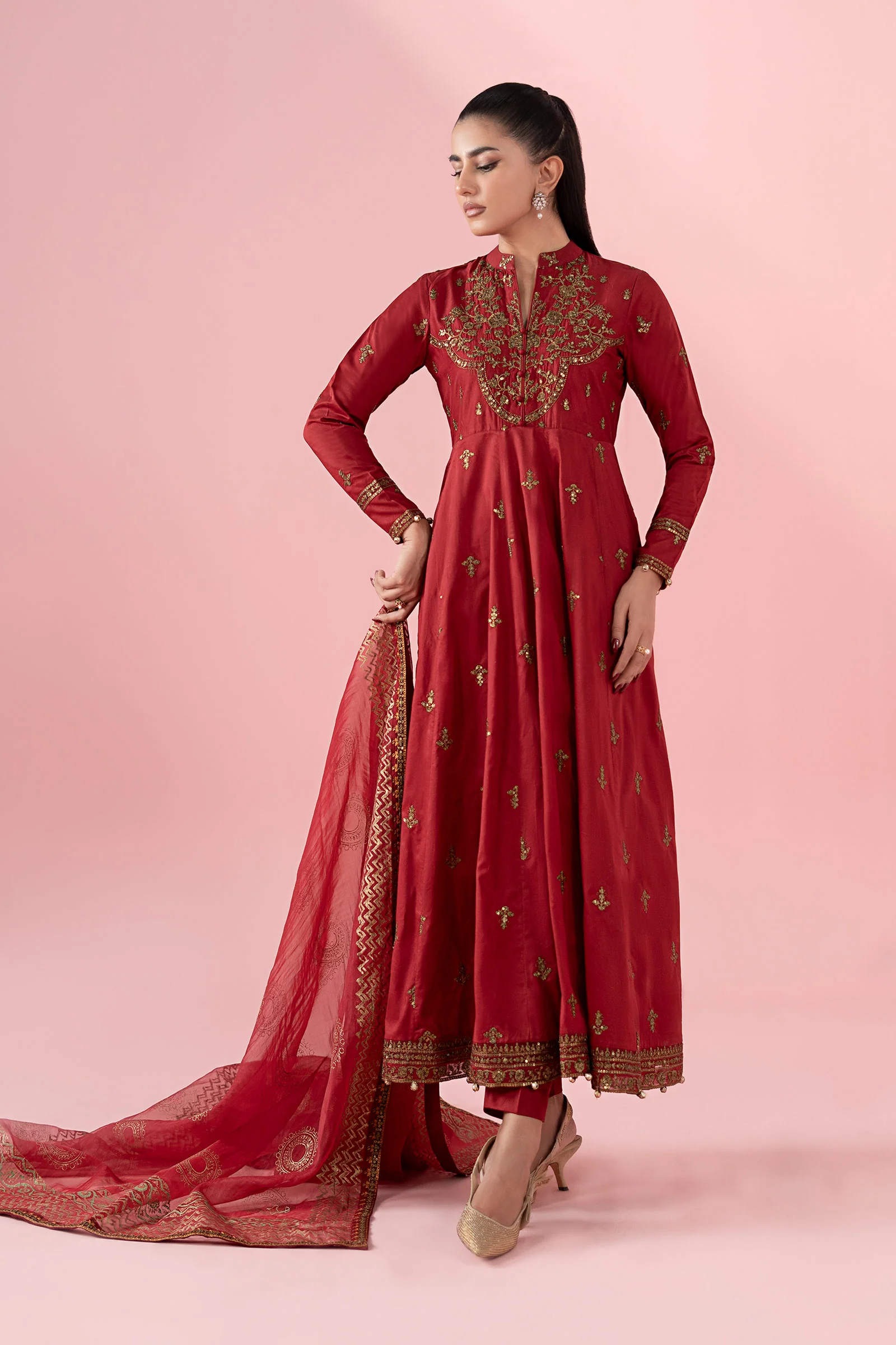 3 Piece Embroidered Lawn Suit