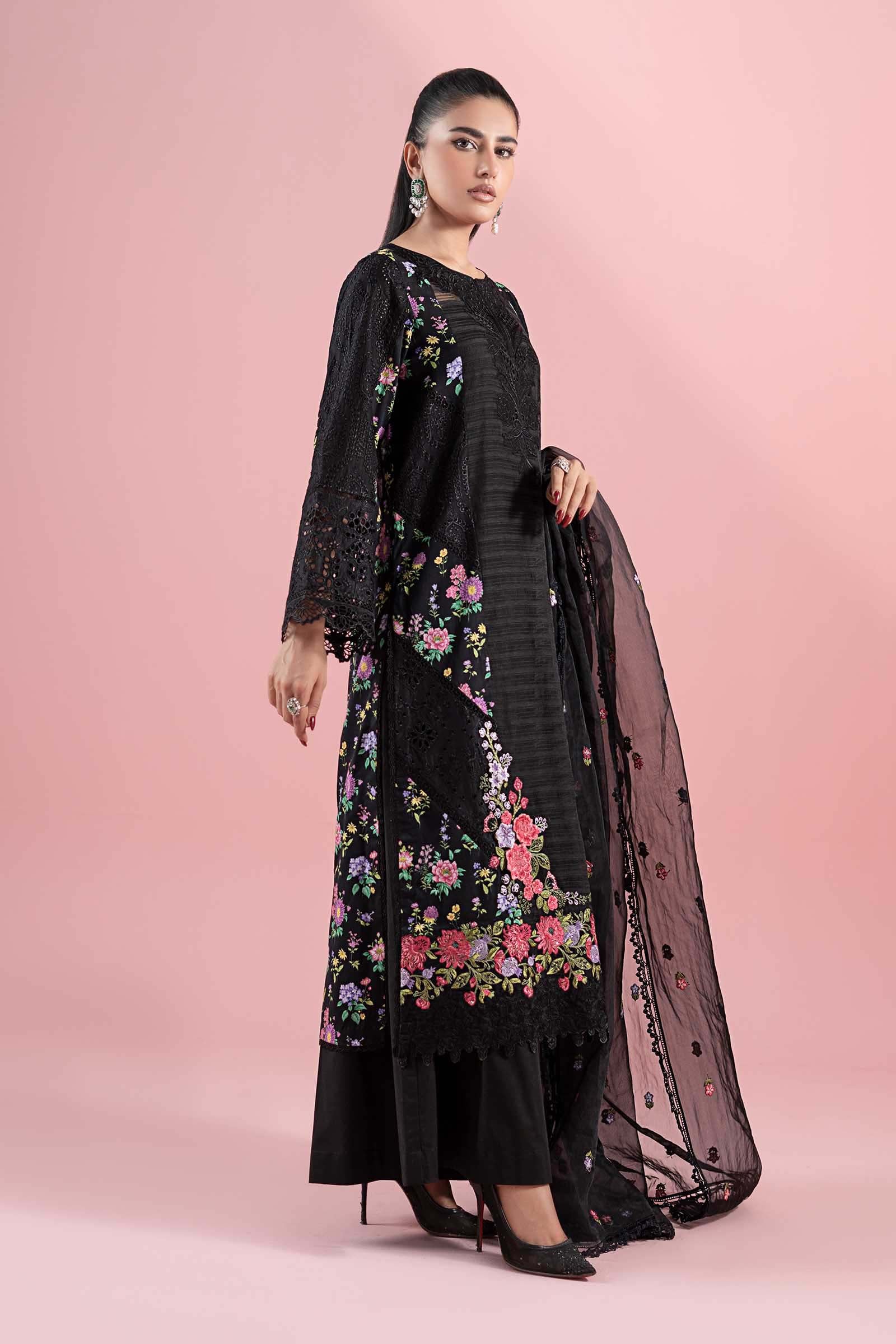 3 Piece Embroidered Lawn Suit - Image 8