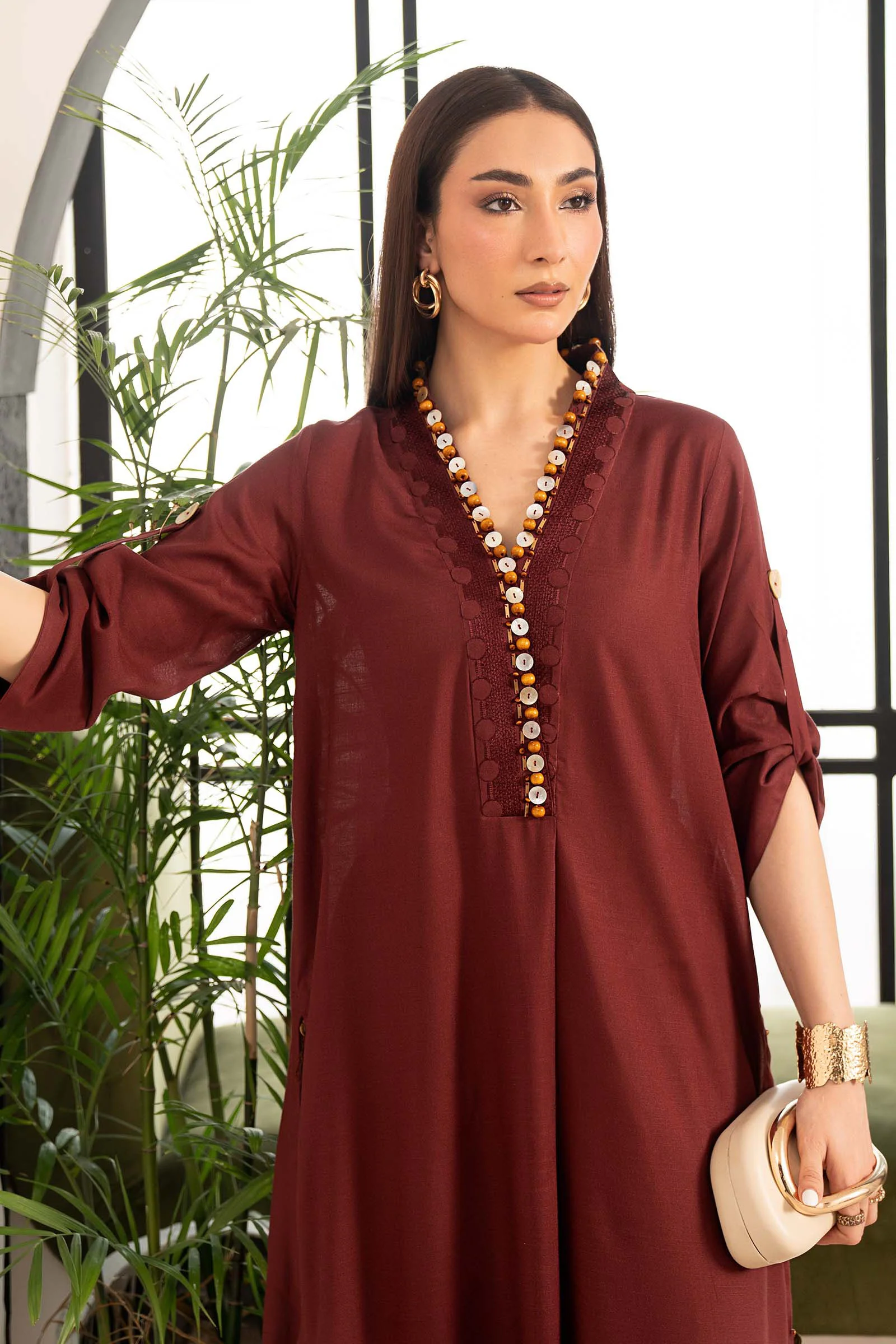 2 Piece Embroidered Lawn Suit - Image 2