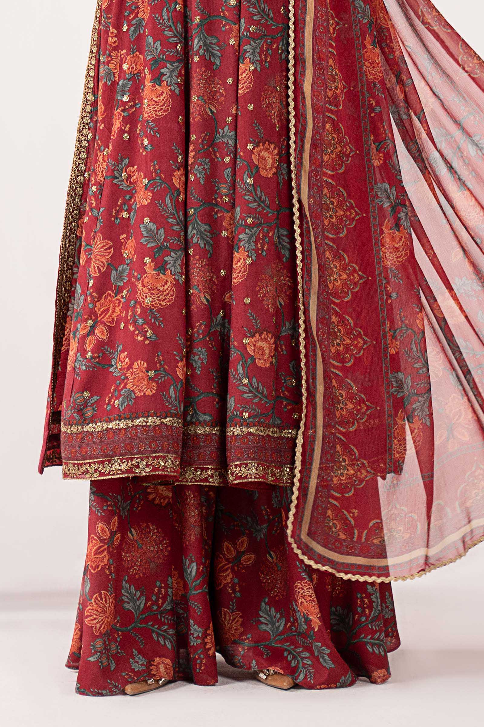 3 Piece Embroidered Lawn Suit - Image 7