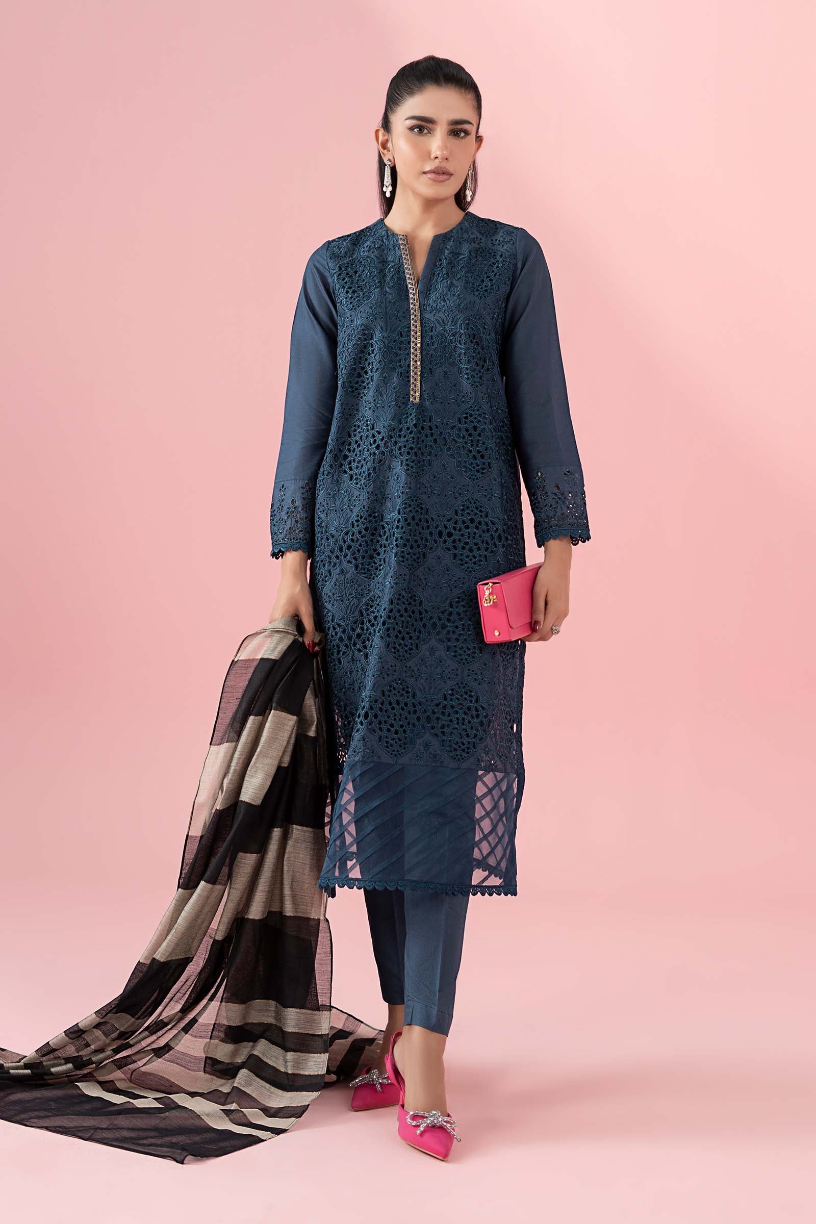 3 Piece Printed Lawn Suit - Image 2