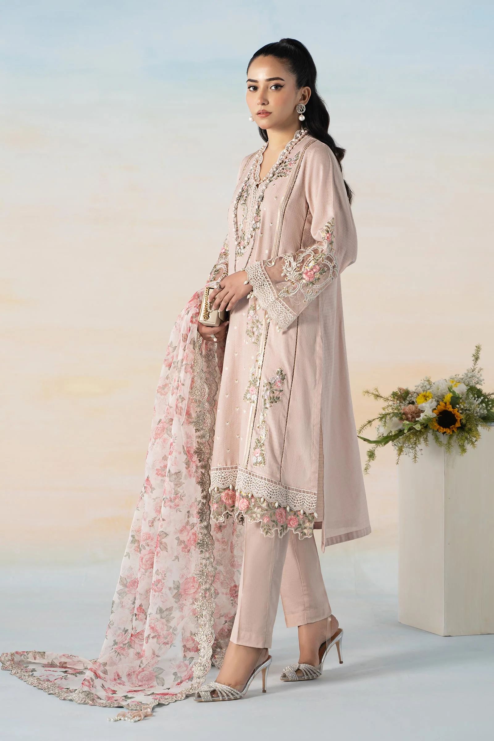 3 Piece Dyed Dobby Suit - Image 6