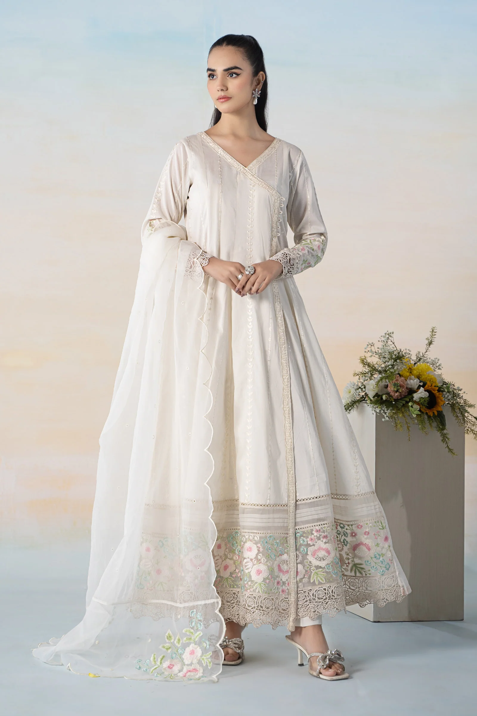 3 Piece Embroidered Lawn Suit