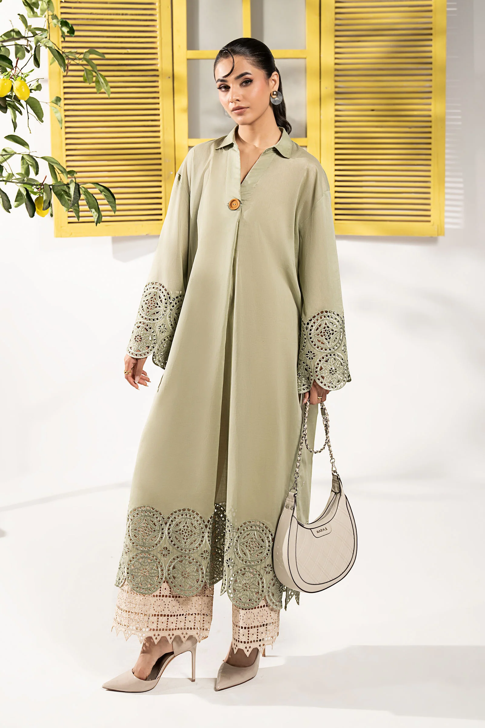 2 Piece Embroidered Lawn Suit