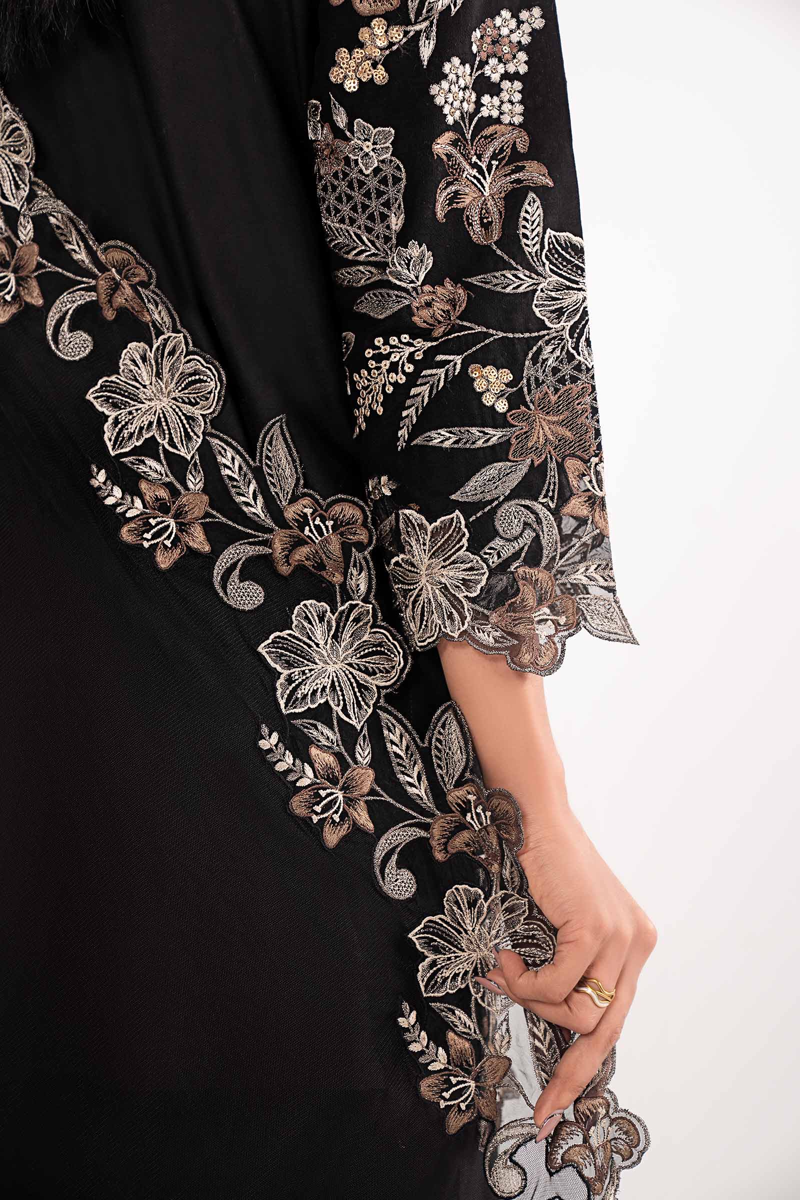 3 Piece Embroidered Dobby Lawn Suit - Image 6
