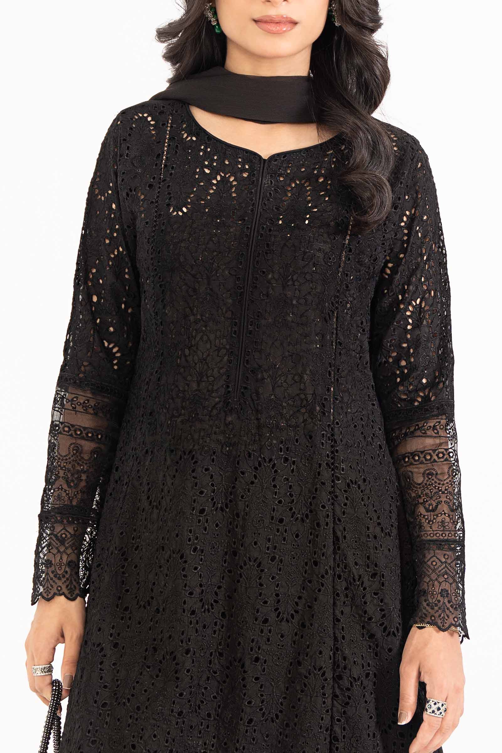3 Piece Embroidered Lawn Suit - Image 2