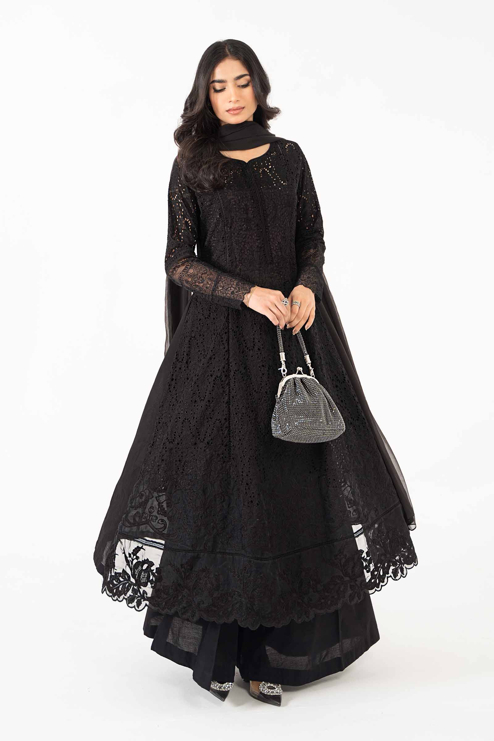 3 Piece Embroidered Lawn Suit - Image 3