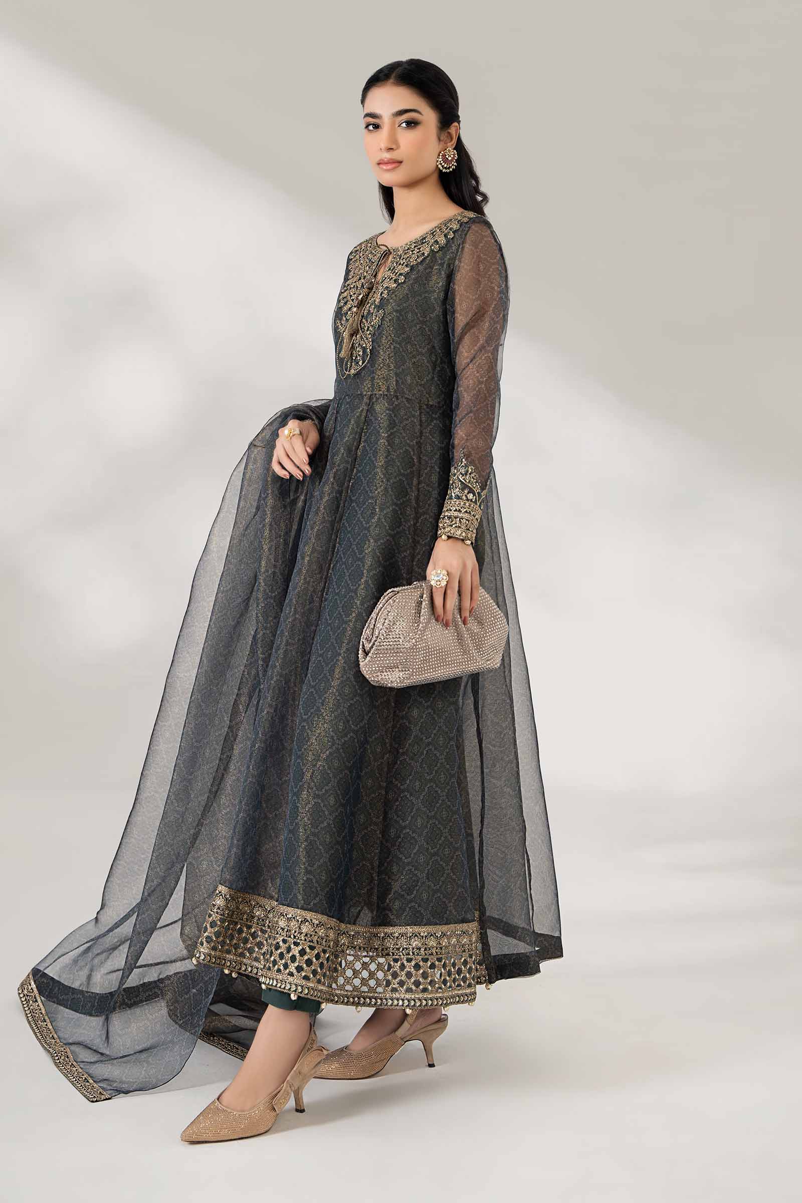3 Piece Printed Polyester Cotton Suit - Image 5