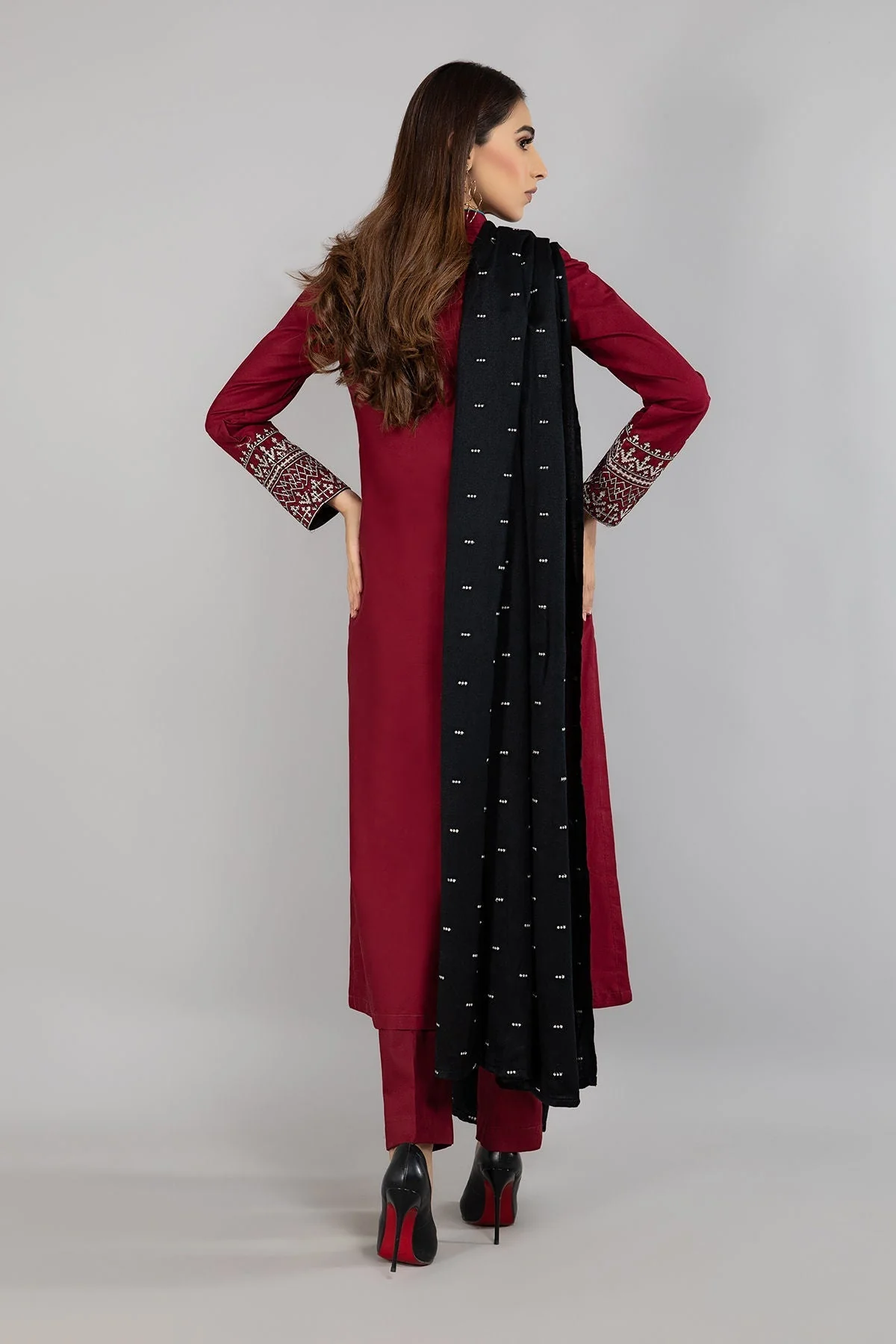 Suit Maroon DW-W20-16 - Image 2