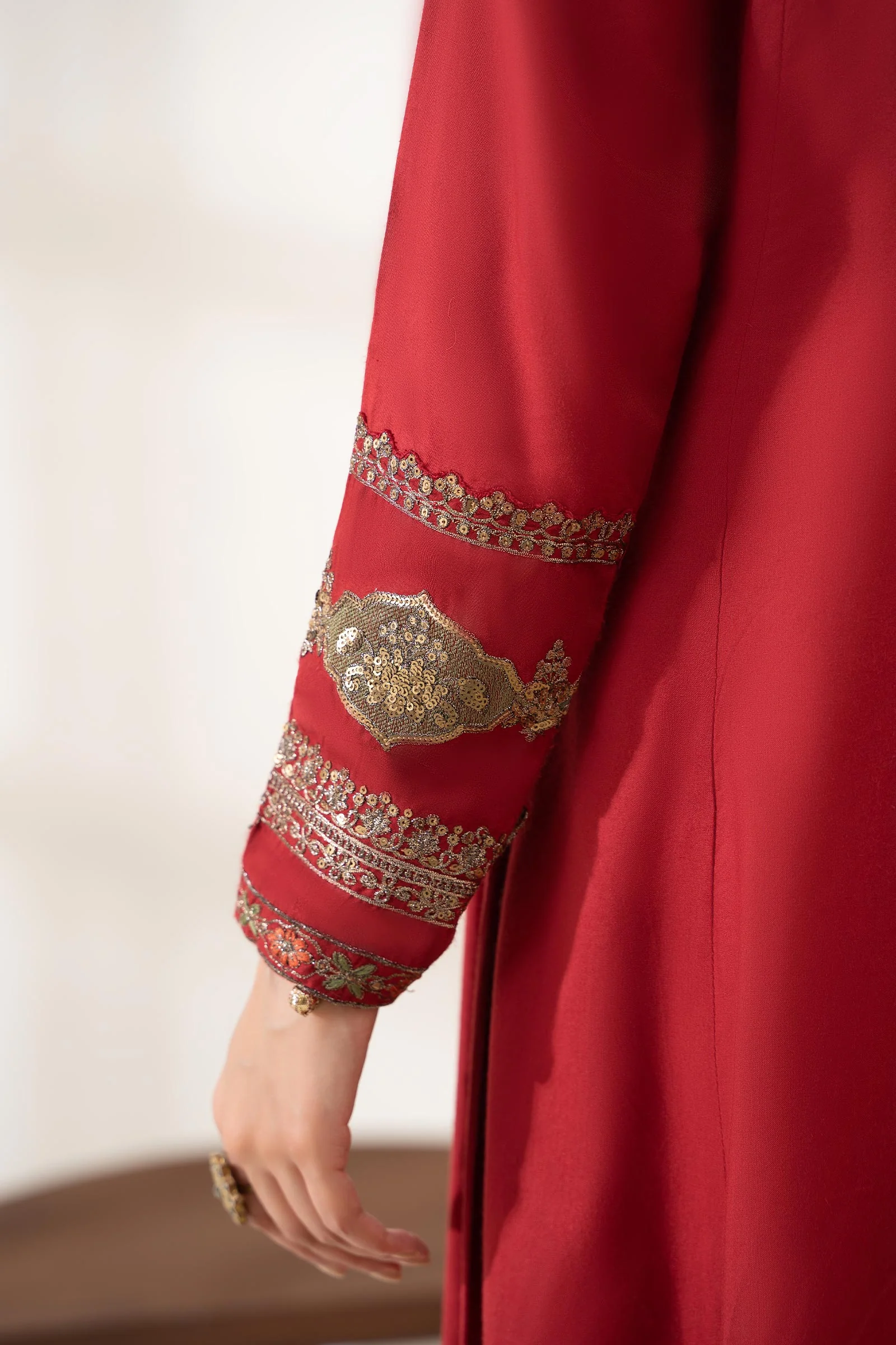 Suit Maroon DW-W23-111 - Image 4