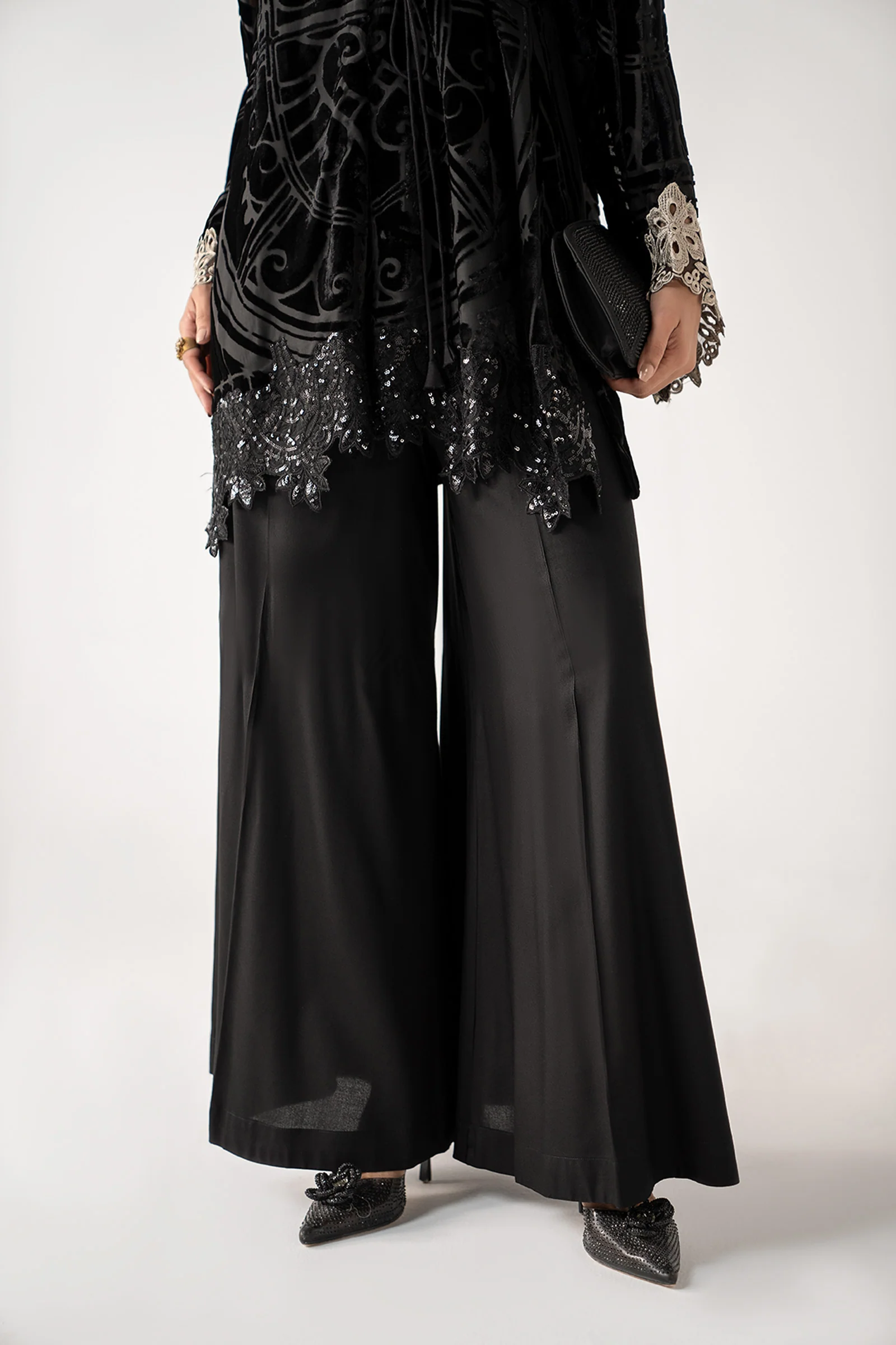 3 Piece Embroidered Palachi Suit - Image 4