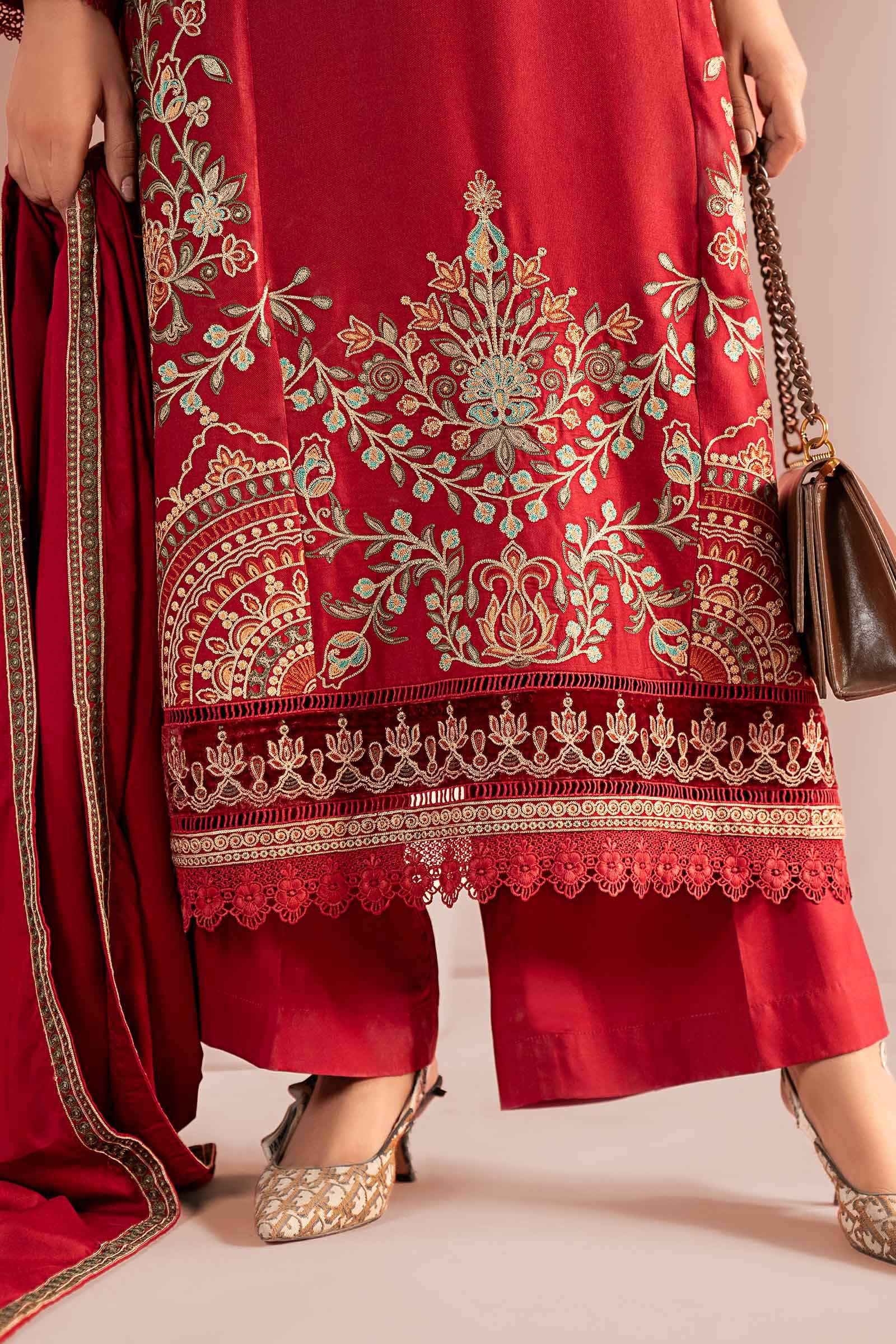 3 Piece Embroidered Marina Suit - Image 8