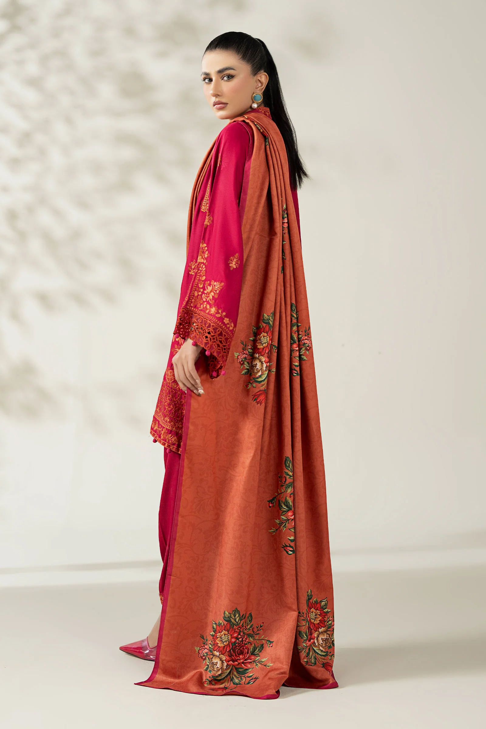 3 Piece Embroidered Marina Suit - Image 12