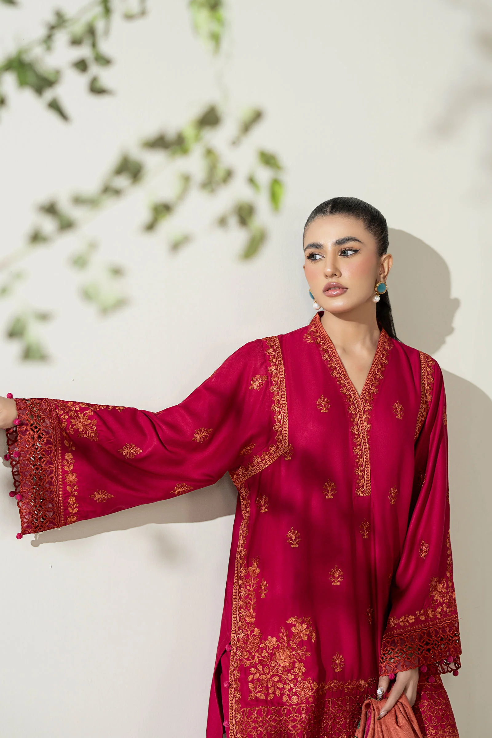 3 Piece Embroidered Marina Suit - Image 3