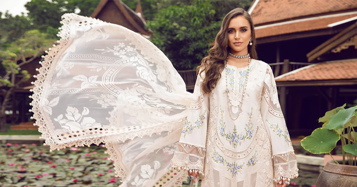 3 Piece - Unstitched Suit | EID LAWN-24-04 - Image 8