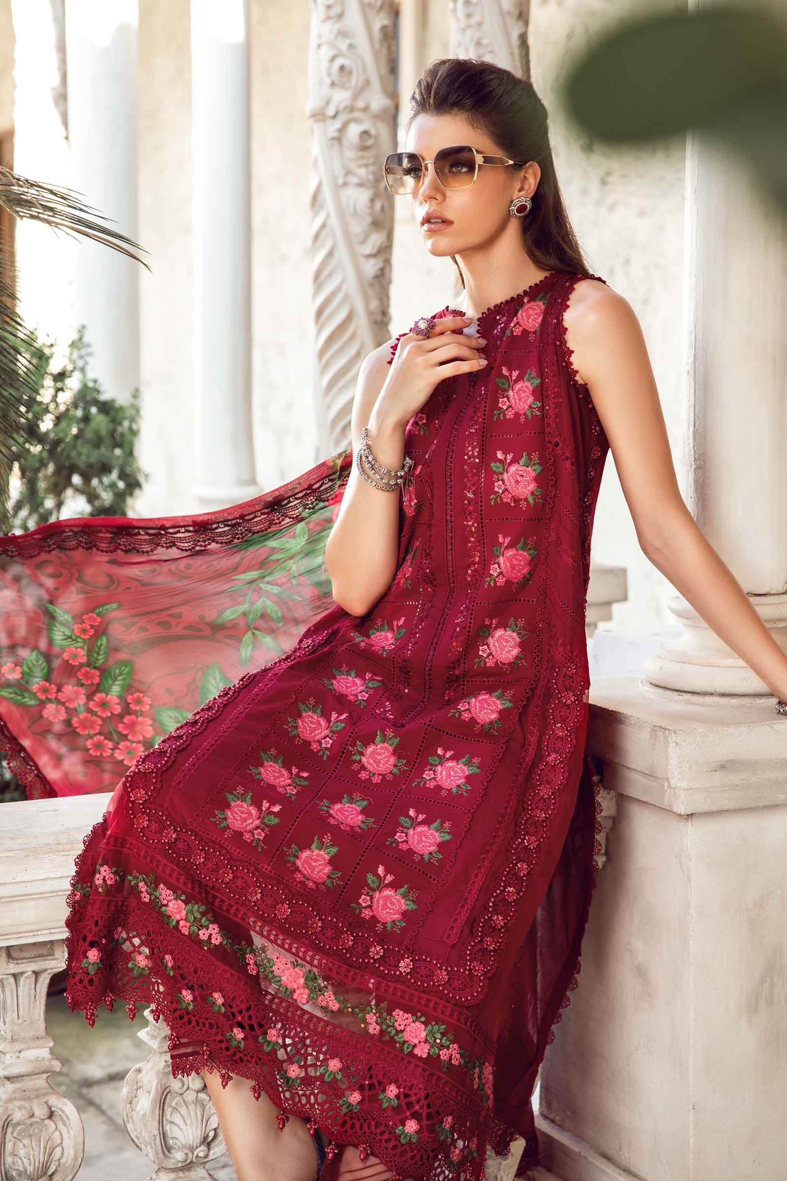3 Piece - Unstitched Suit | EID LAWN-24-05 - Image 4
