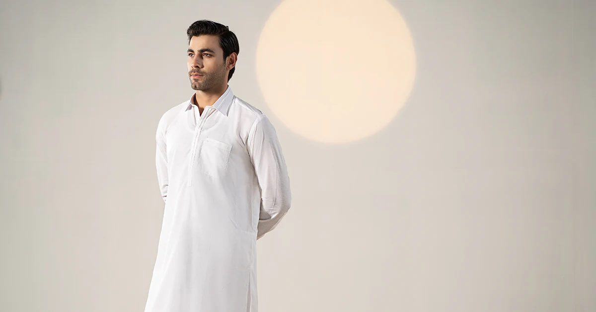 Dyed Cotton Silk Suit - Image 7