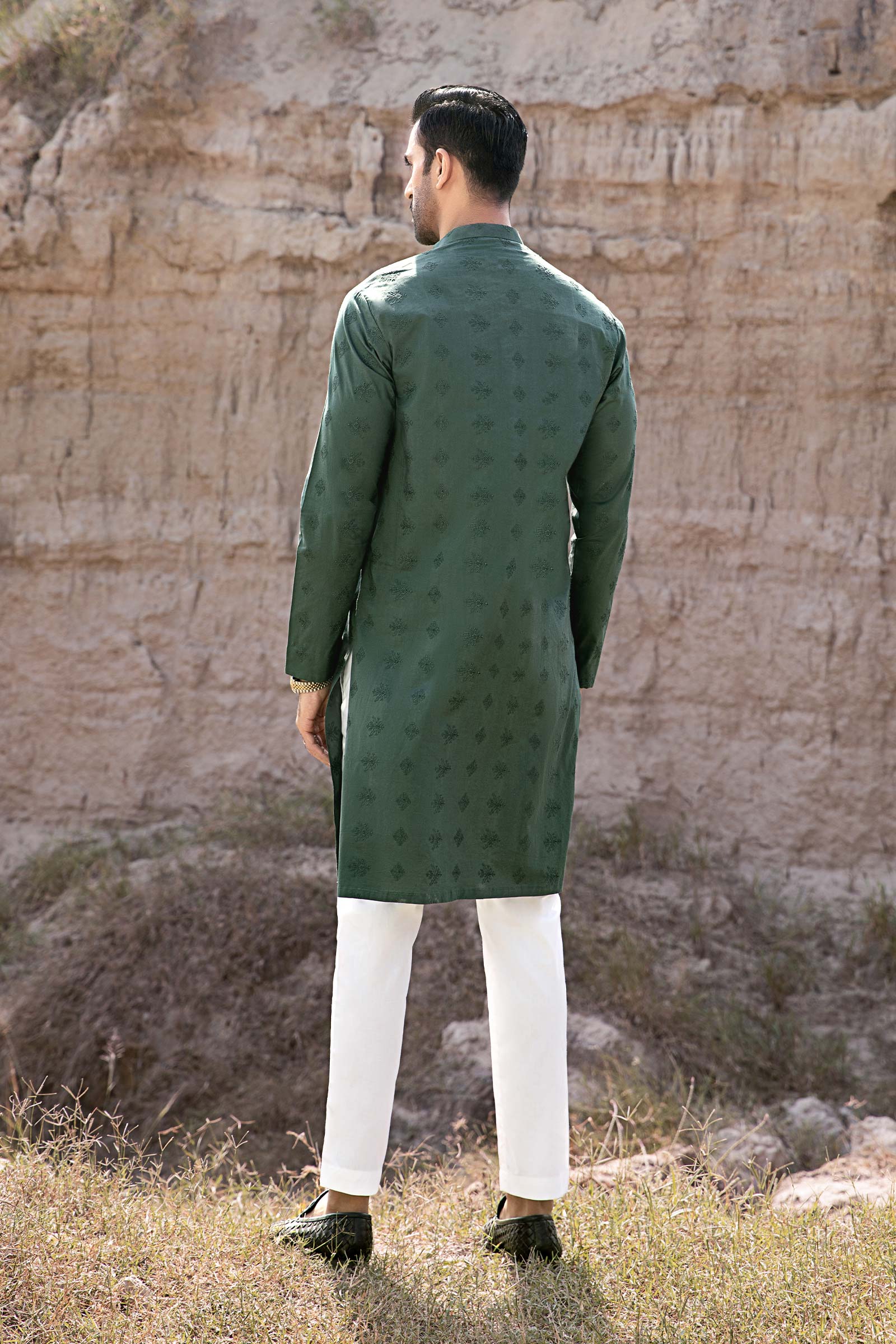 Kurta Dark Olive GTS-W23-01 - Image 7