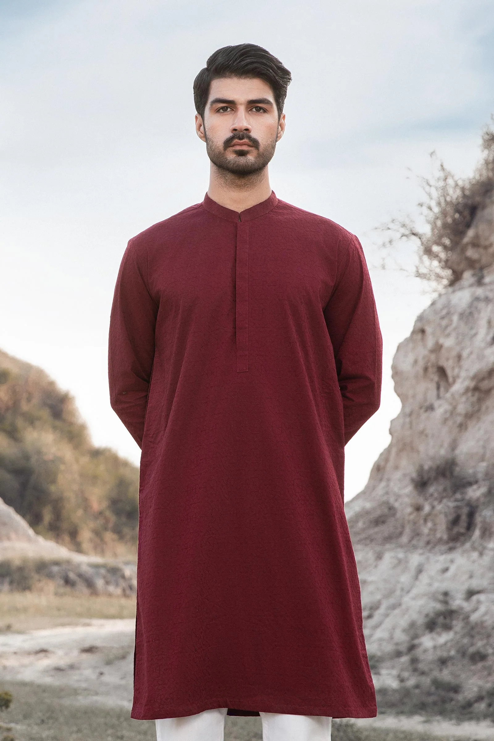 Kurta Red GTS-W23-02 - Image 3
