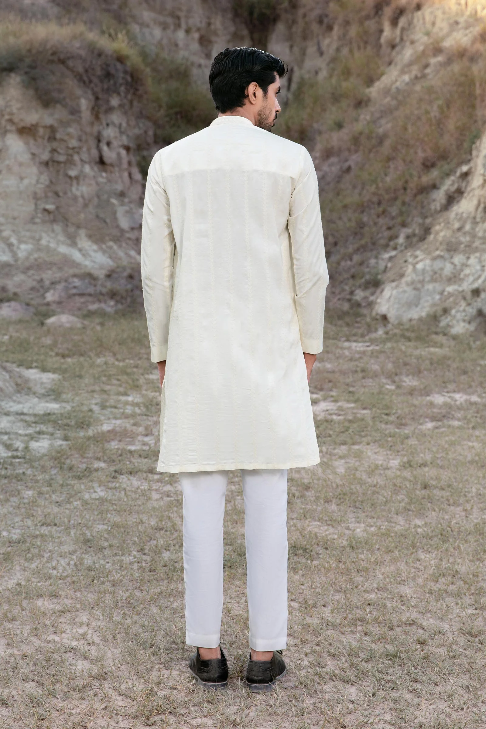 Kurta Off White GTS-W23-08 - Image 3