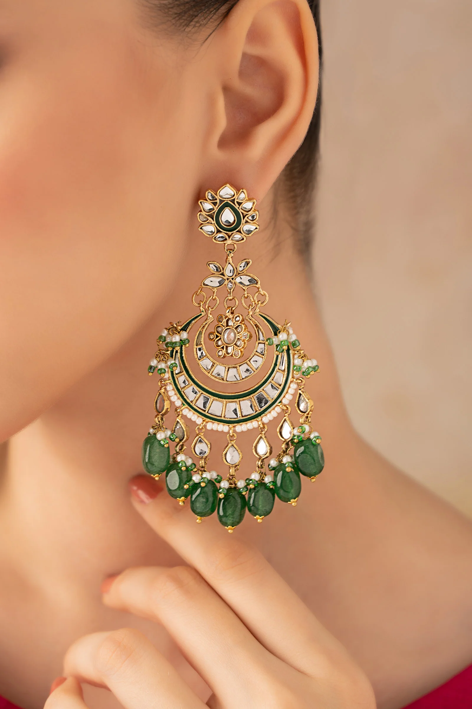 Chaandbali Earrings - Image 3
