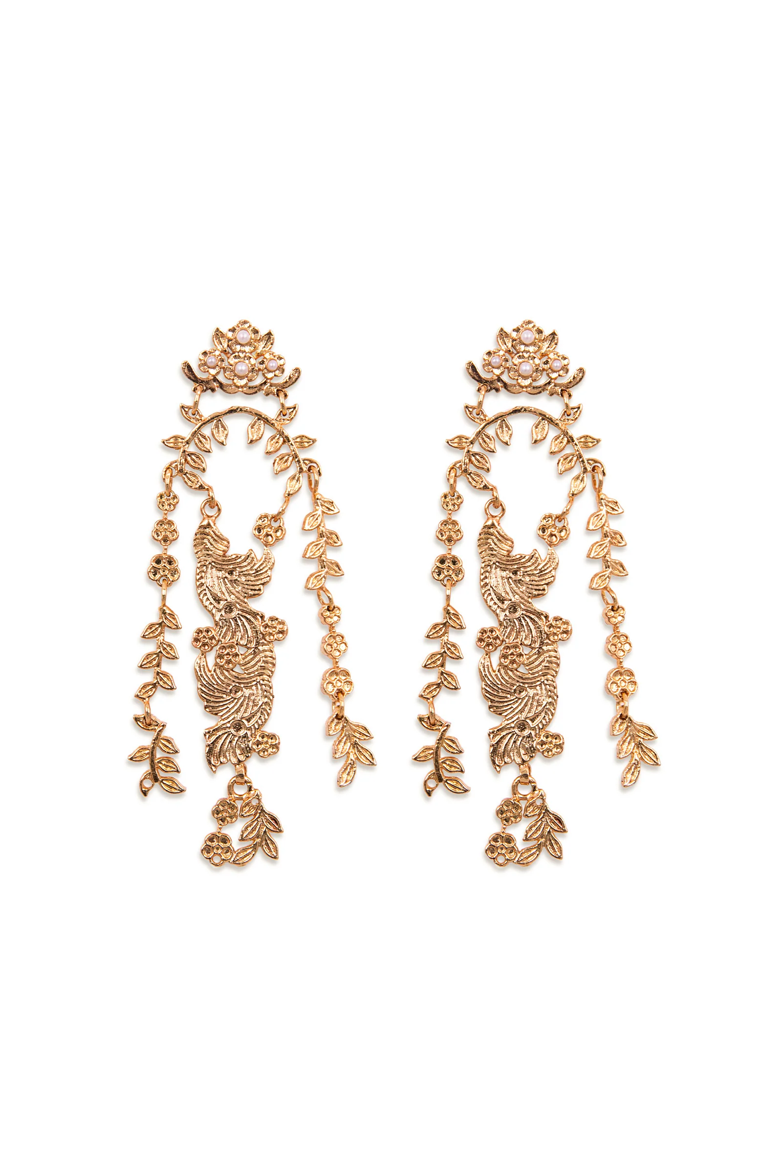 Floral Earrings - Image 2