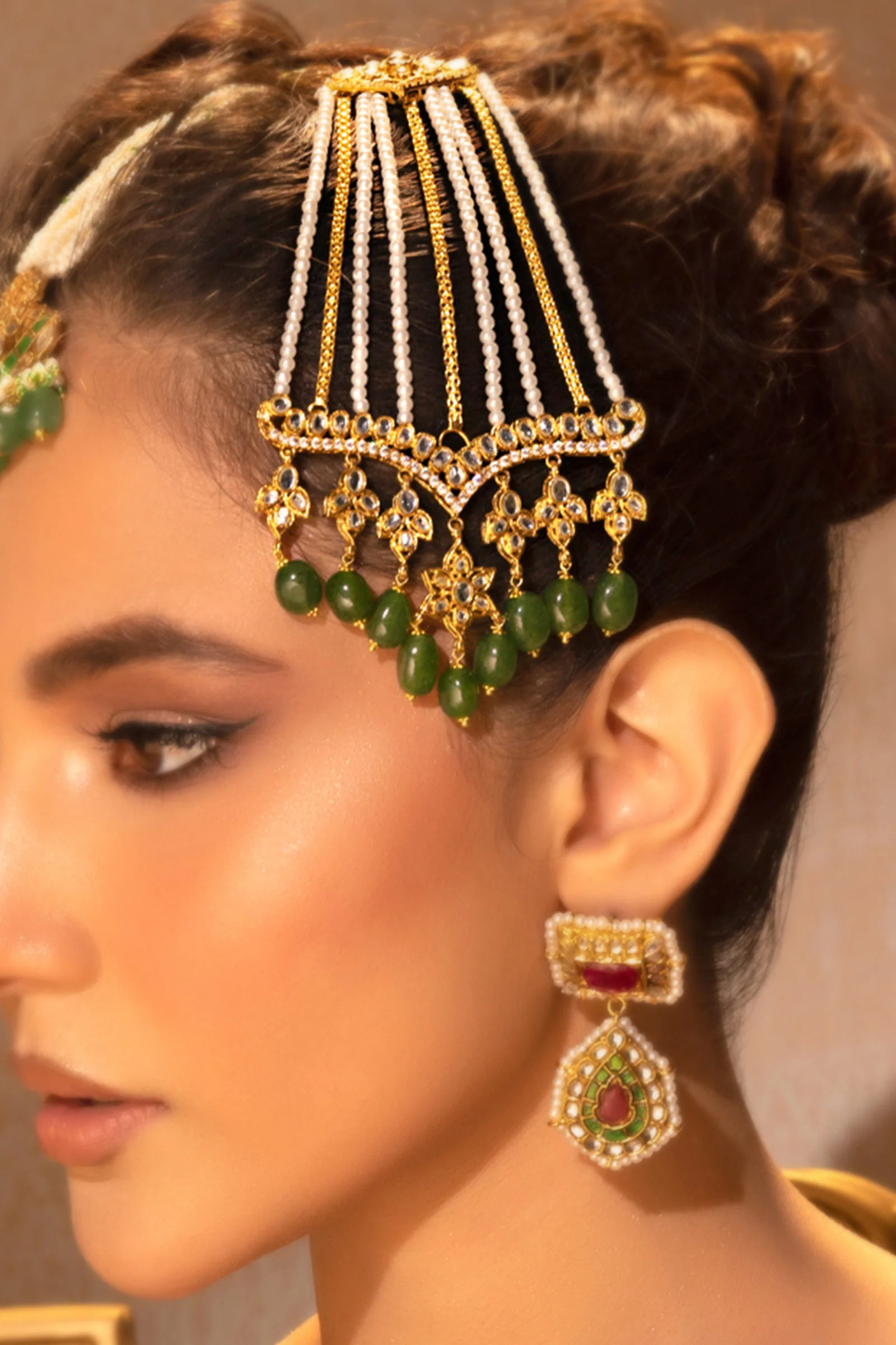 Floral Drop Jhoomar