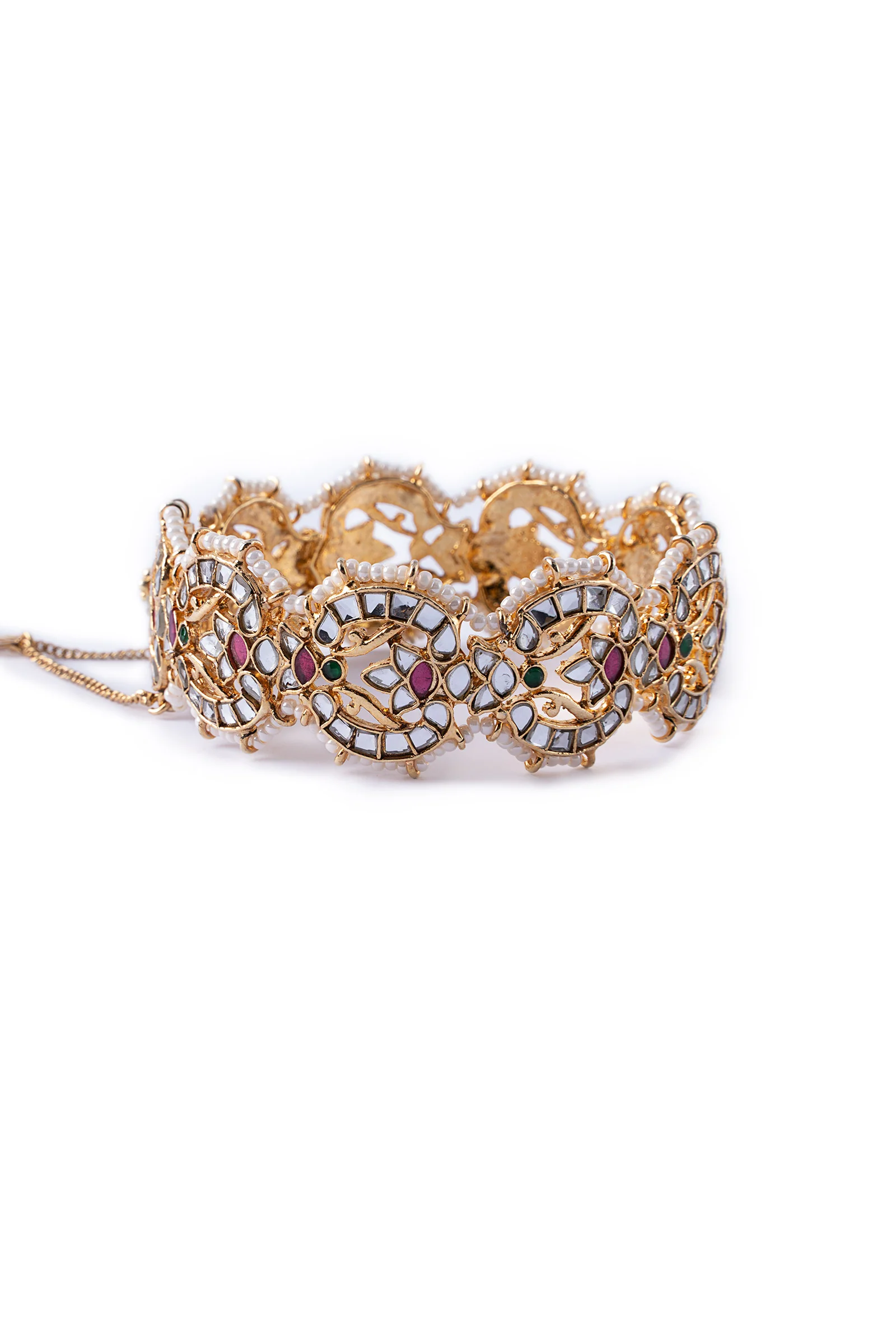 Kundan Halo Bangle - Image 2